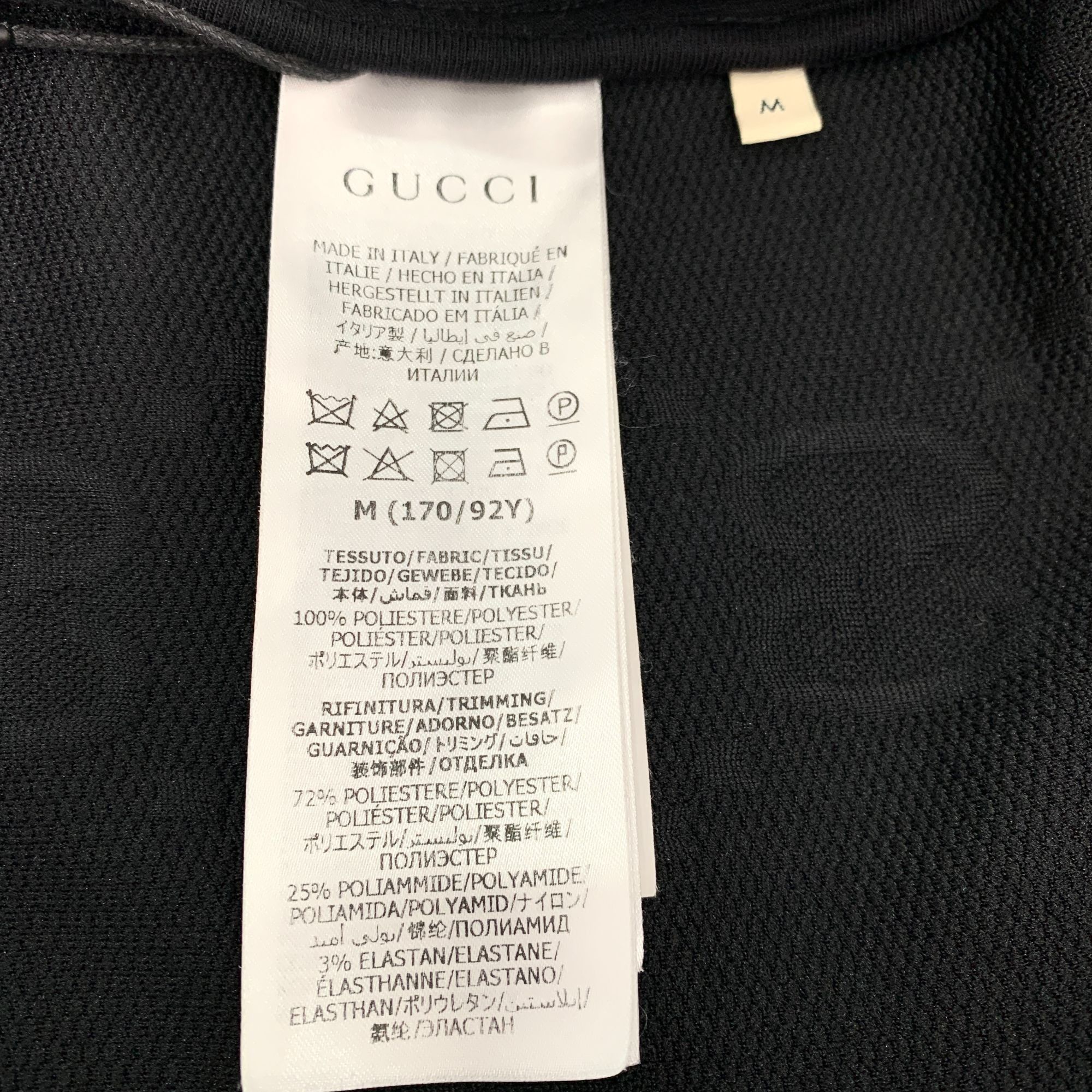 Gucci Gucci Black GG Jacquard Pattern Knit Hooded Zip-Up Jacket (S Size M / US 6-8 / IT 42-44 - 3 Thumbnail