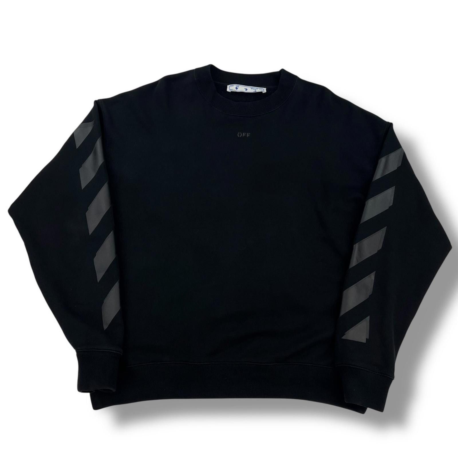 Off-White Off-White Rubber Arrows Black Sweatshirt Size US M / EU 48-50 / 2 - 3 Thumbnail