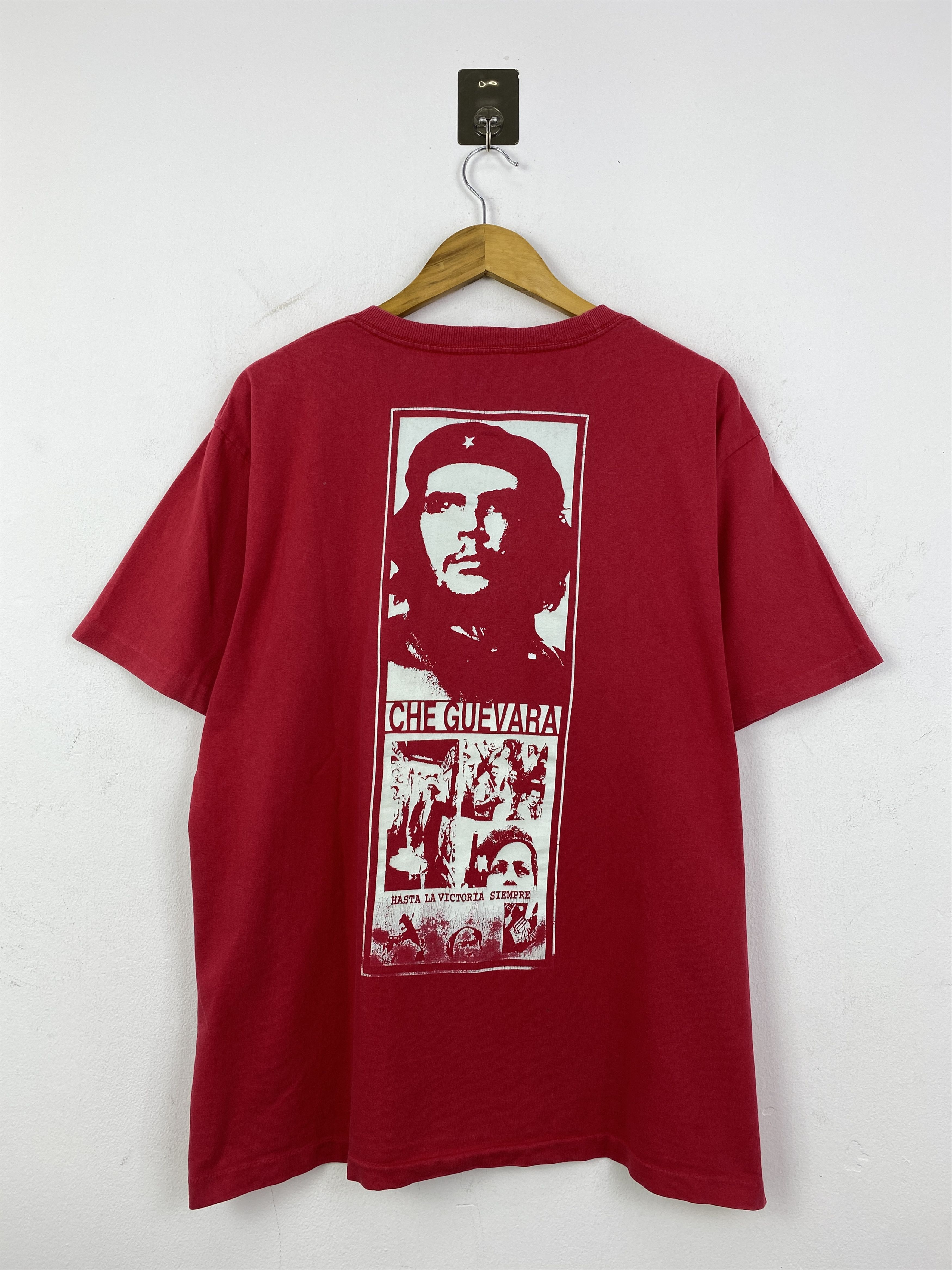 Other Vintage 90s Che Guevara Potrait Printed T-Shirt TA0720 Size US L / EU 52-54 / 3 - 3 Thumbnail