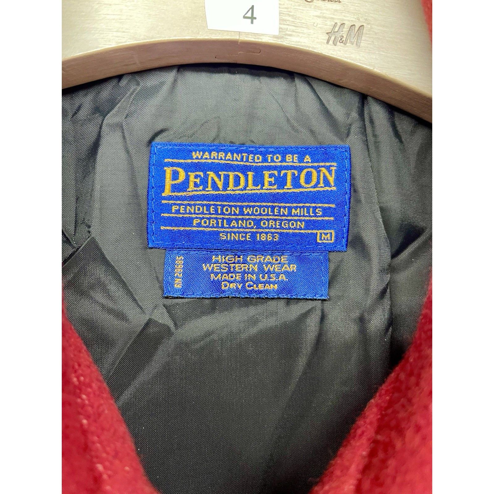 Pendleton VINTAGE 1970S PENDLETON HIGH GRADE WESTERN WEAR WOOL AZTEC B Size US M / EU 48-50 / 2 - 5 Thumbnail