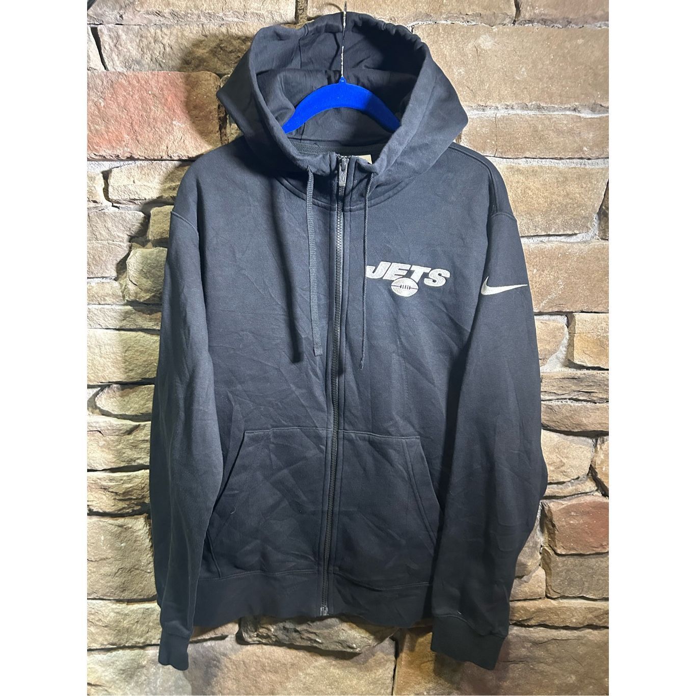 Nike Size M - Nike x NFL on field embroidered New York Jets zip u Size US M / EU 48-50 / 2 - 1 Thumbnail
