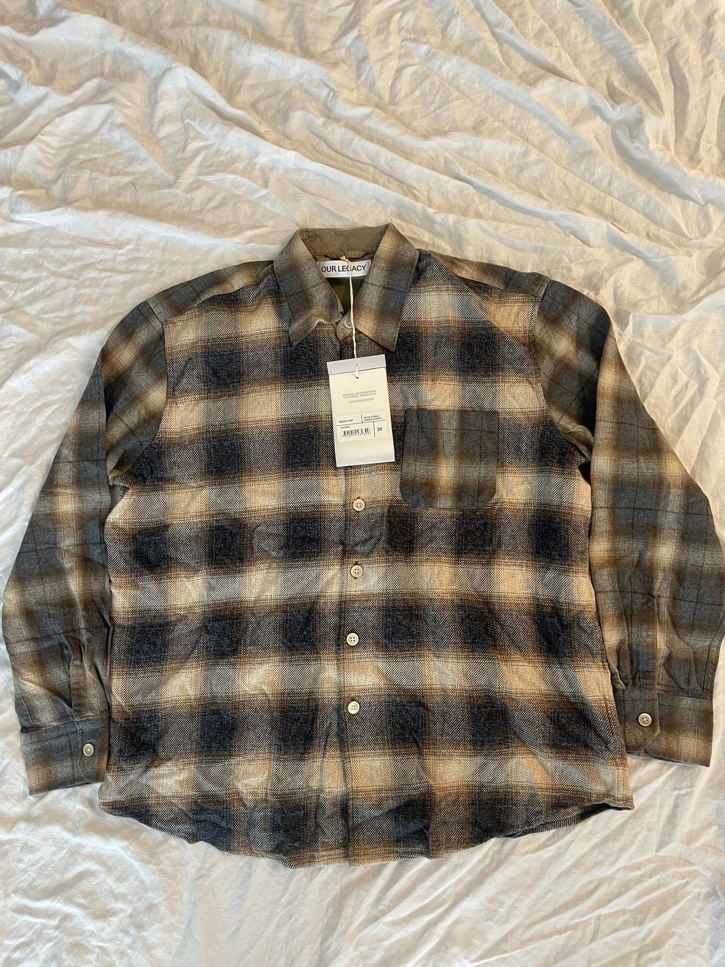 Our Legacy Our legacy Flannel plaid shirt Size US L / EU 52-54 / 3 - 1 Thumbnail