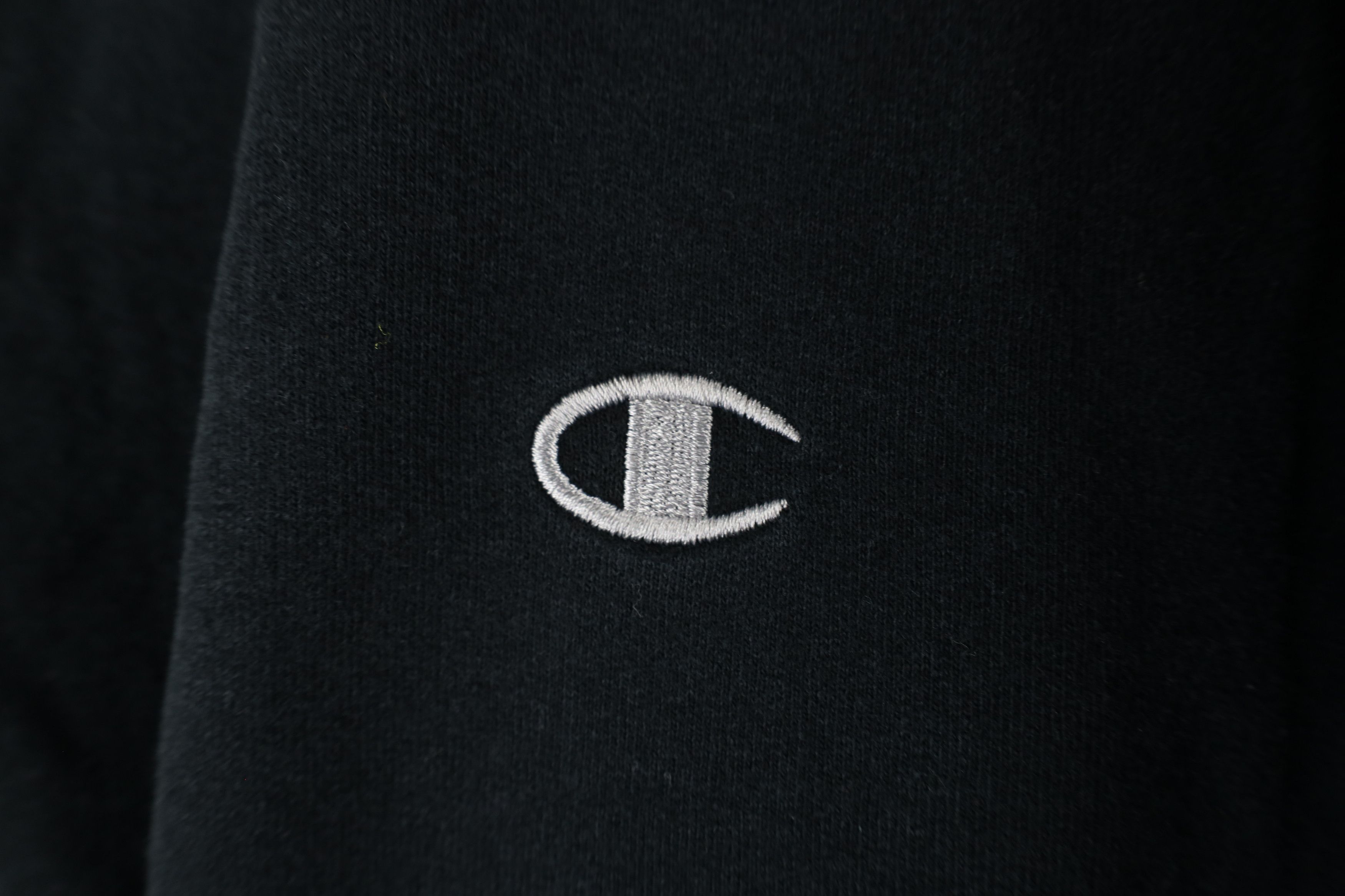 Champion × Vintage Vintage Champion Classic Logo Crewneck Sweatshirt Black Size US XL / EU 56 / 4 - 5 Thumbnail