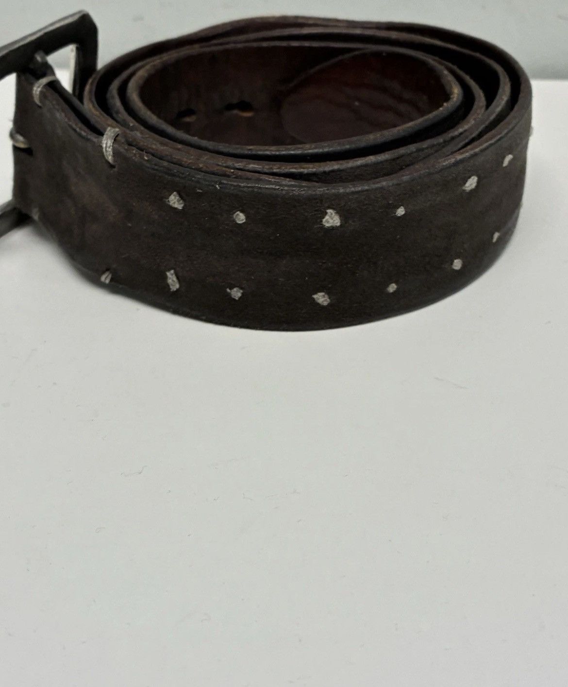 John Varvatos Suede Knotted Belt 36 Size 36 - 4 Thumbnail