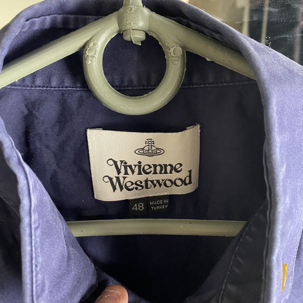 Vivienne Westwood Vivienne Westwood Shirt Button Up Long Sleeve Size US L / EU 52-54 / 3 - 4 Thumbnail