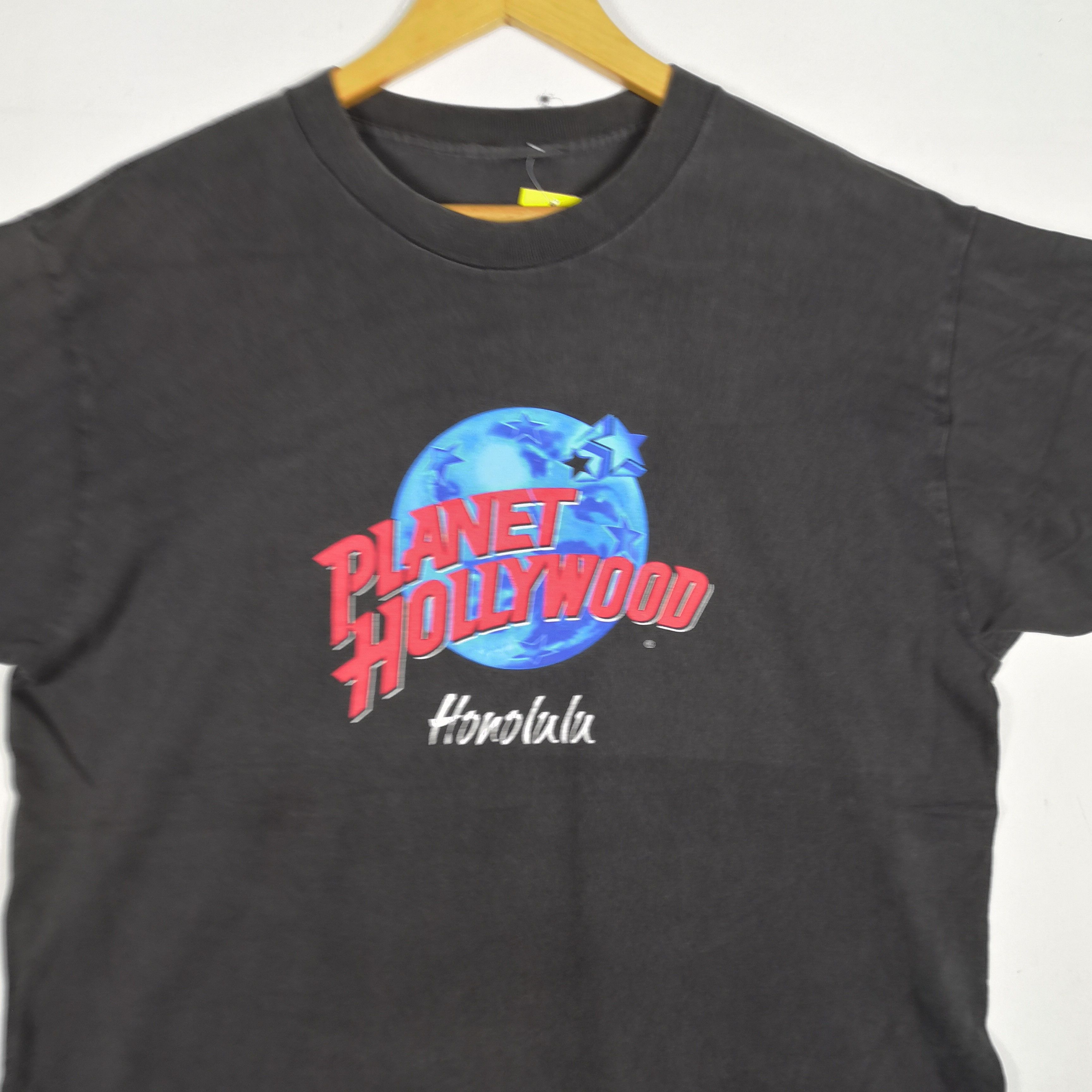 Planet Hollywood Vintage 90's Planet Hollywood T-Shirt Size US L / EU 52-54 / 3 - 4 Thumbnail