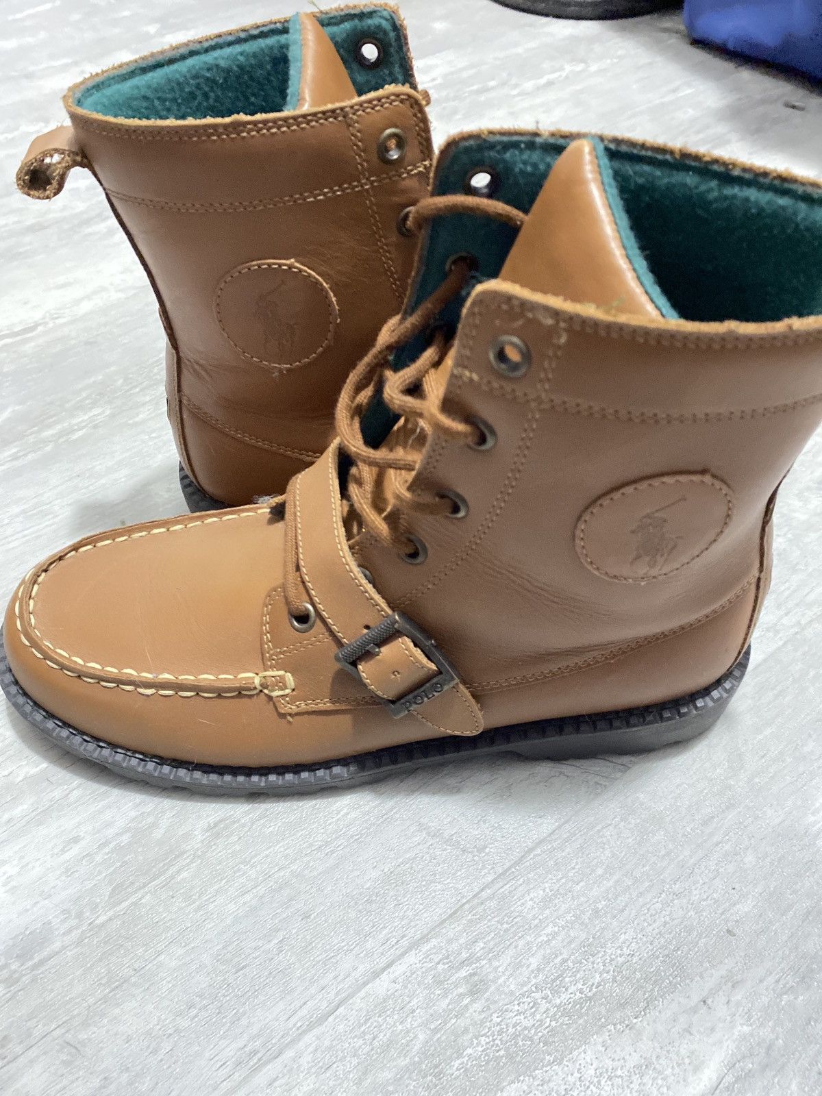 ralph lauren ranger boots womens