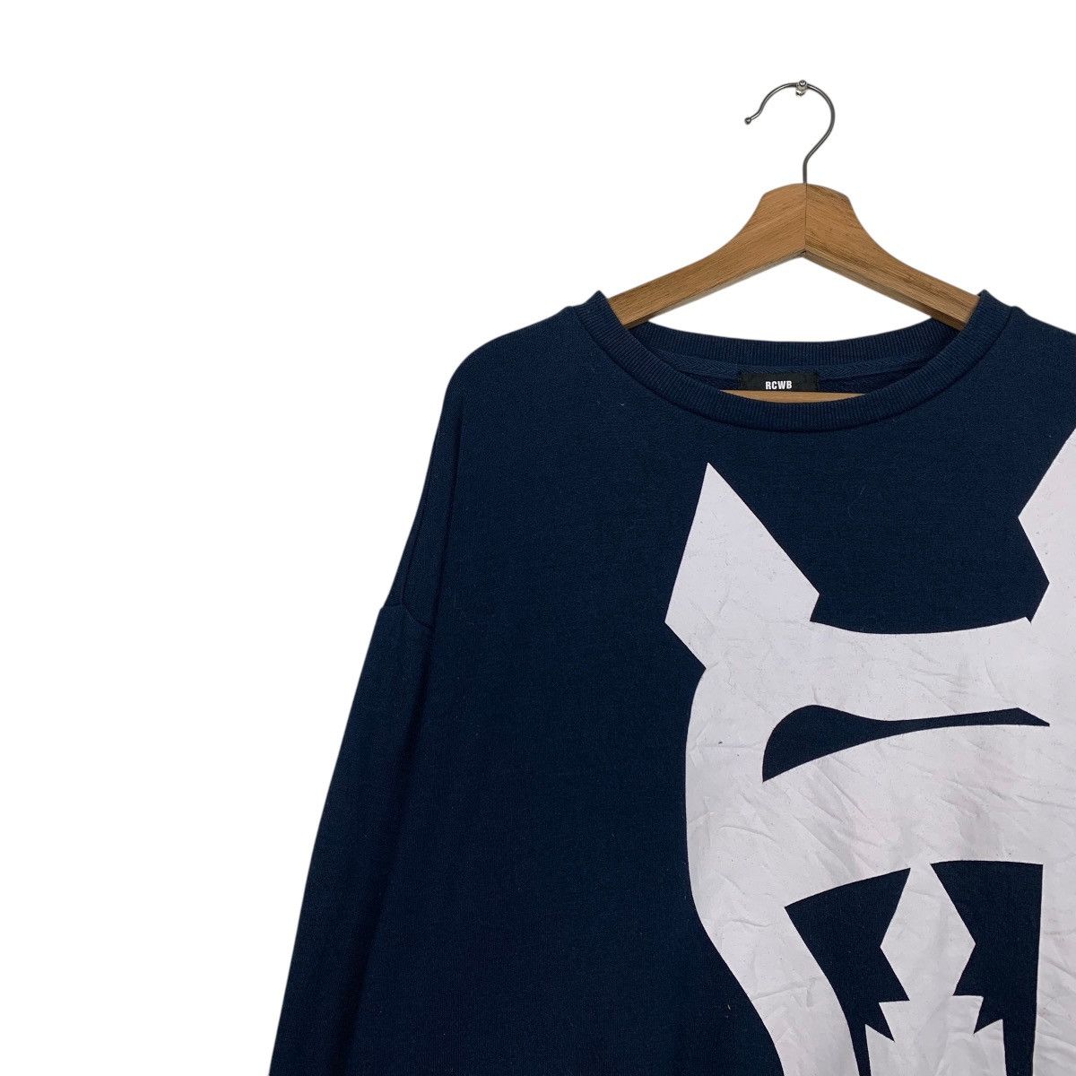 Japanese Brand Rodeo Crowns Big Print Sweatshirt Size L / US 10 / IT 46 - 6 Thumbnail