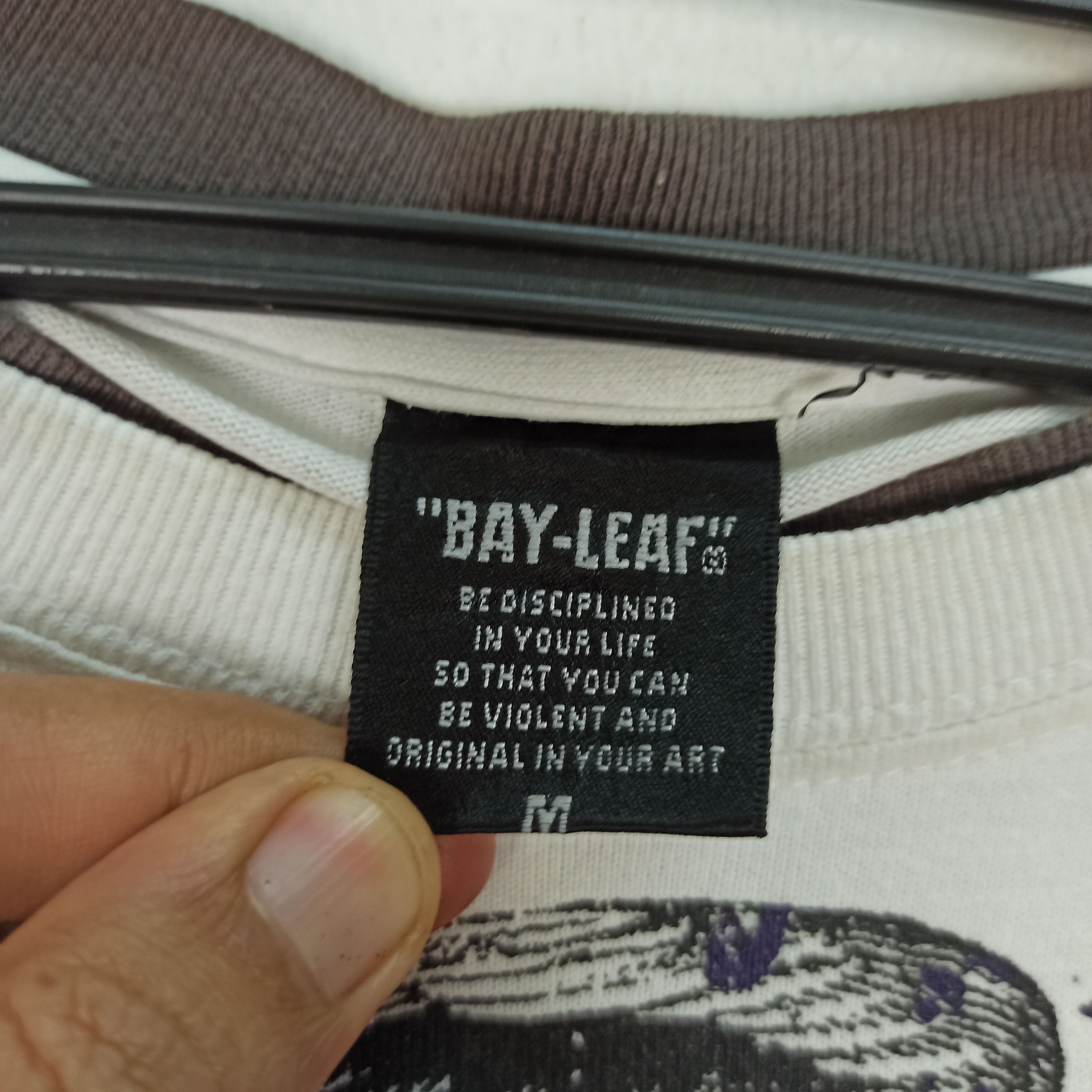 If Six Was Nine × Japanese Brand × Le Grande Bleu (L.G.B.) Rare Bay-Leaf style Poem LGB/If Six Was Nine Tshirt 2 Layer Size US S / EU 44-46 / 1 - 8 Thumbnail