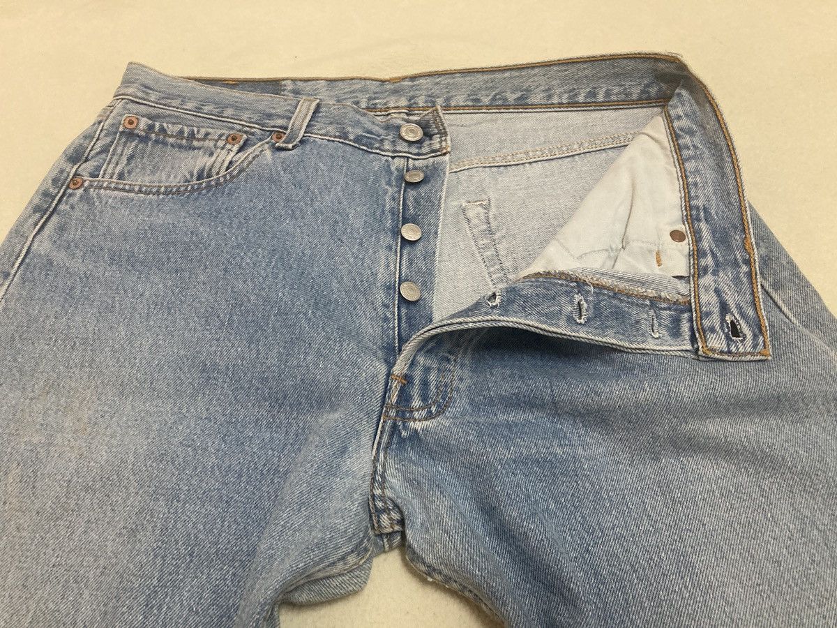 Levi's Vintage 90’s Levis 501 jeans Made in Mexico for Men Size US 33 - 3 Thumbnail