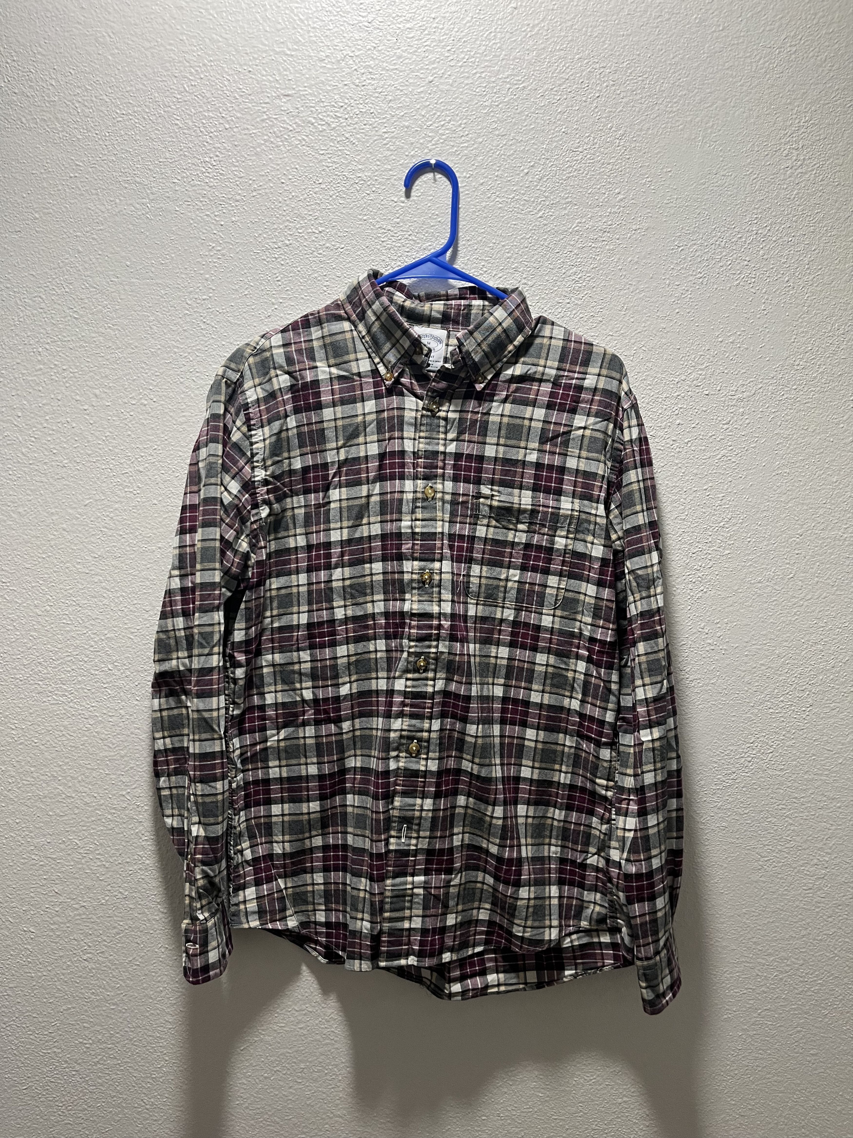 Brooks Brothers Brooks Brothers Checkered Button-Down Size US M / EU 48-50 / 2 - 1 Thumbnail
