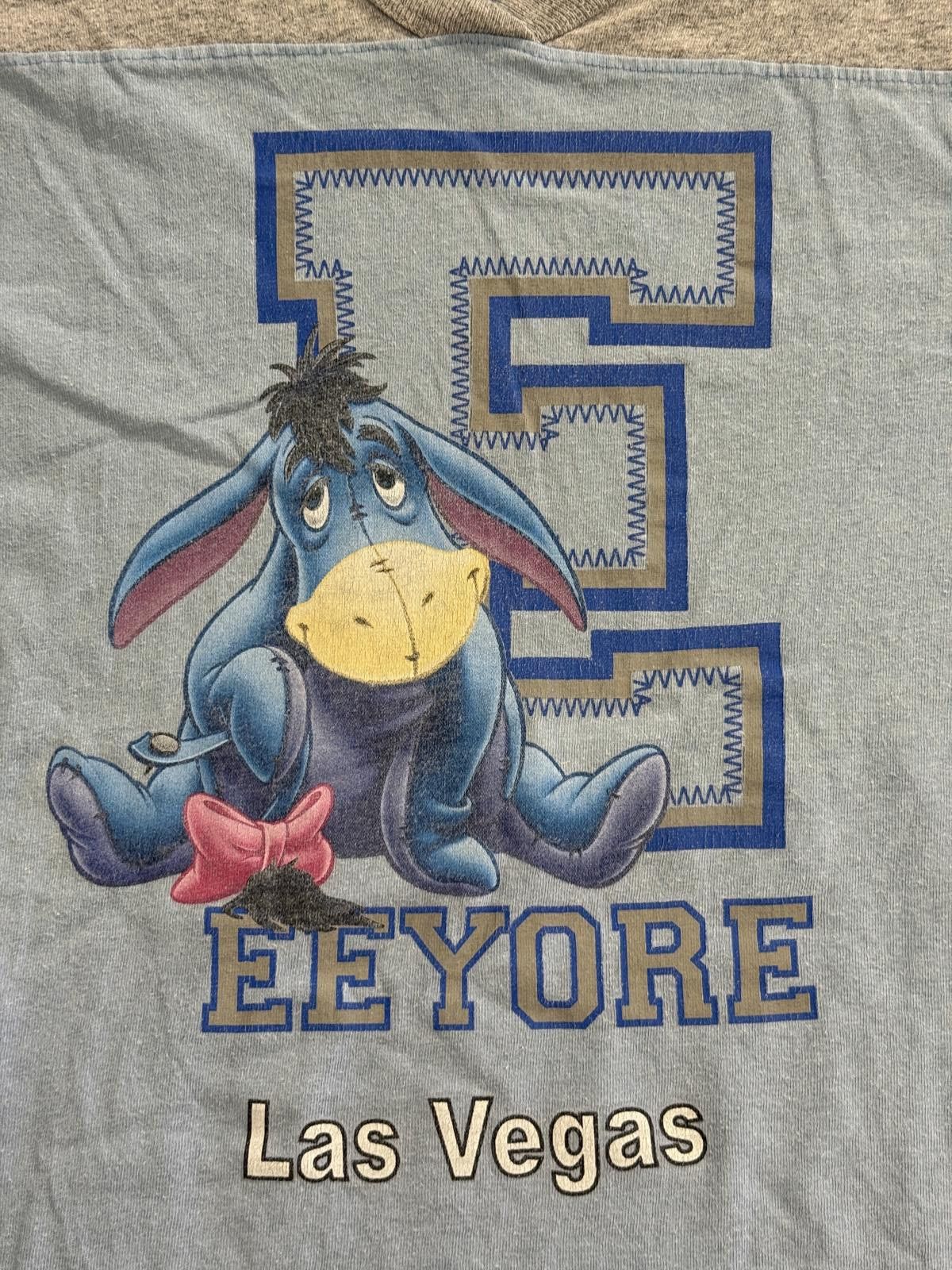 Disney Vintage Eeyore Pajama Shirt Long Tee Winnie the Pooh Vegas Size US M / EU 48-50 / 2 - 4 Thumbnail