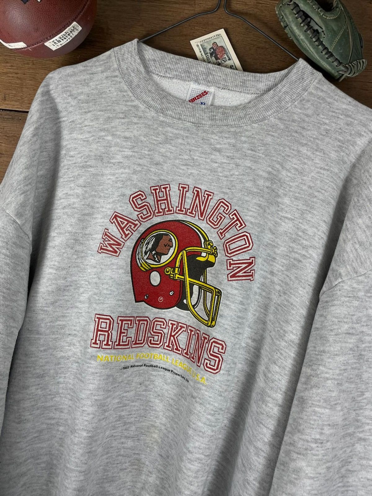 Vintage Vintage 90s Washington Redskins NFL Crewneck Sweatshirt Size US XL / EU 56 / 4 - 3 Thumbnail