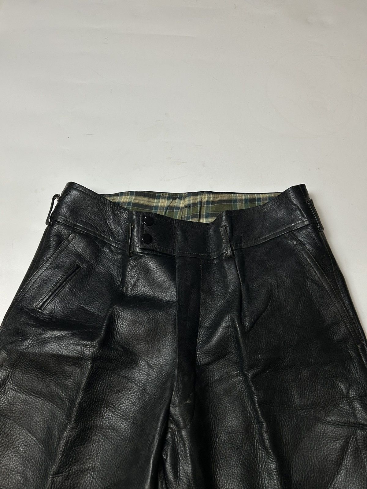 Genuine Leather × Japanese Brand SPECIALLY LEATHER PANT Size US 32 / EU 48 - 2 Thumbnail