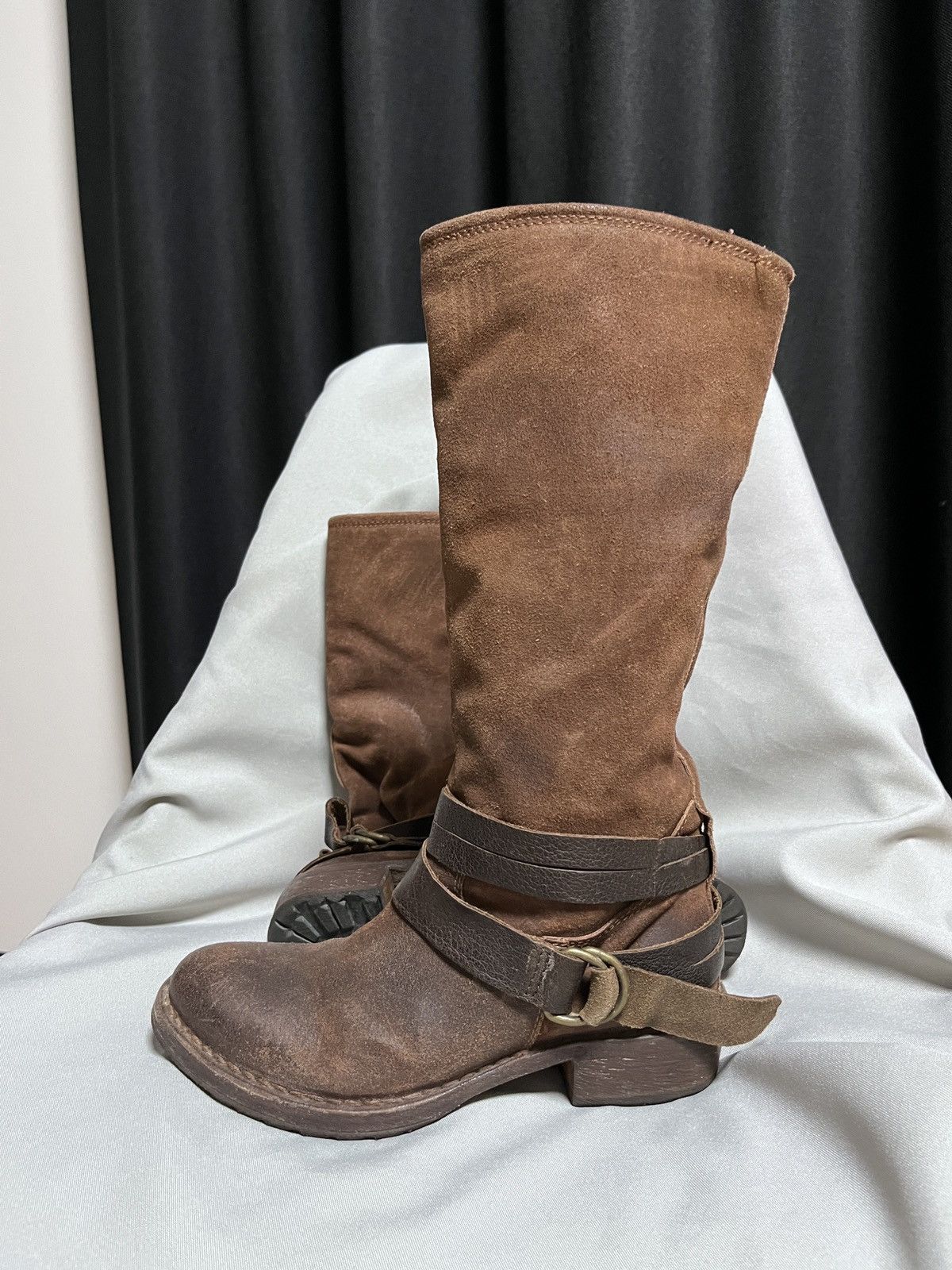 MoMA Moma Avant Garde Brown Leather + Fur Inside Warm Boots Size US 6 / IT 36 - 1 Thumbnail