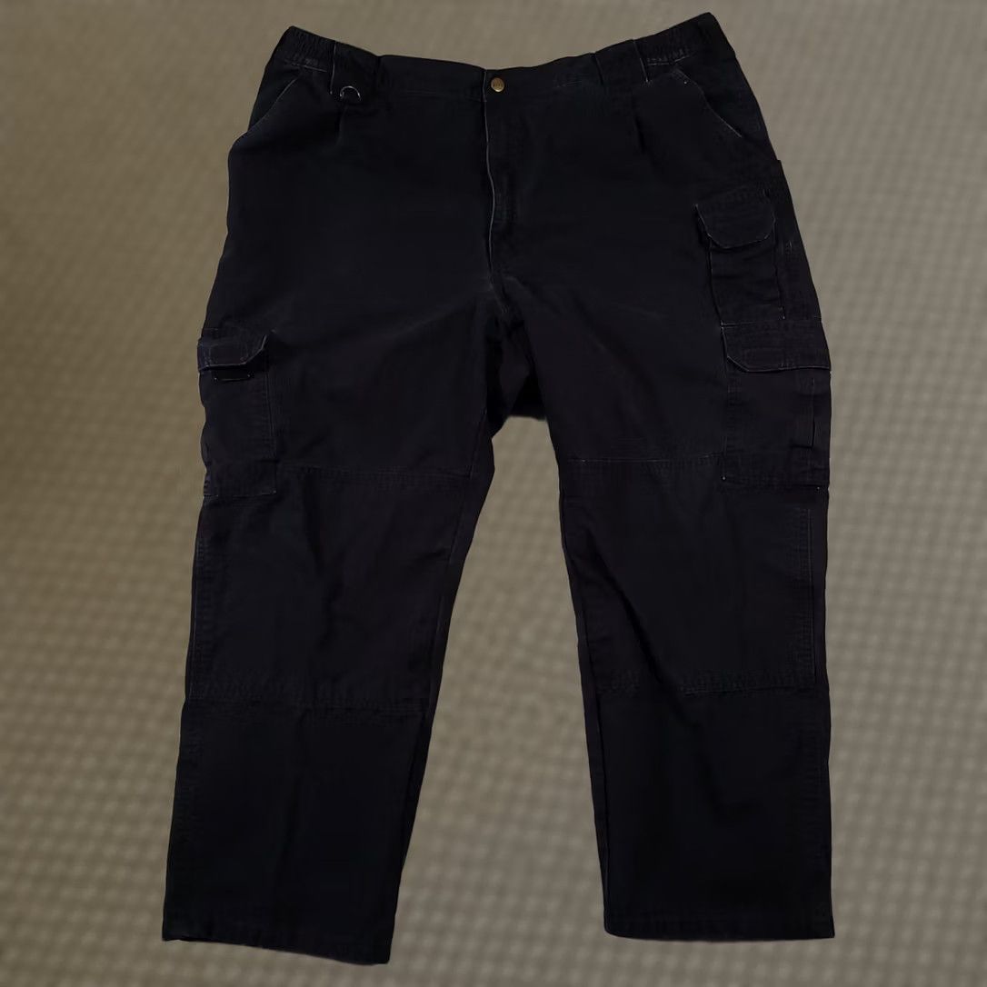Vintage 5.11 Tactical Cargo Pants Mens 44X32 Blue Utility Rip Stop Work Pants Size US 44 / EU 60 - 1 Thumbnail