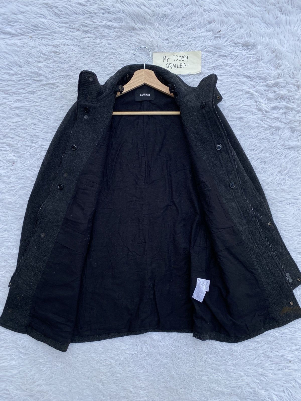 Zucca Rare Vintage Zucca by Issey Miyake Wool Jacket Size US M / EU 48-50 / 2 - 6 Thumbnail