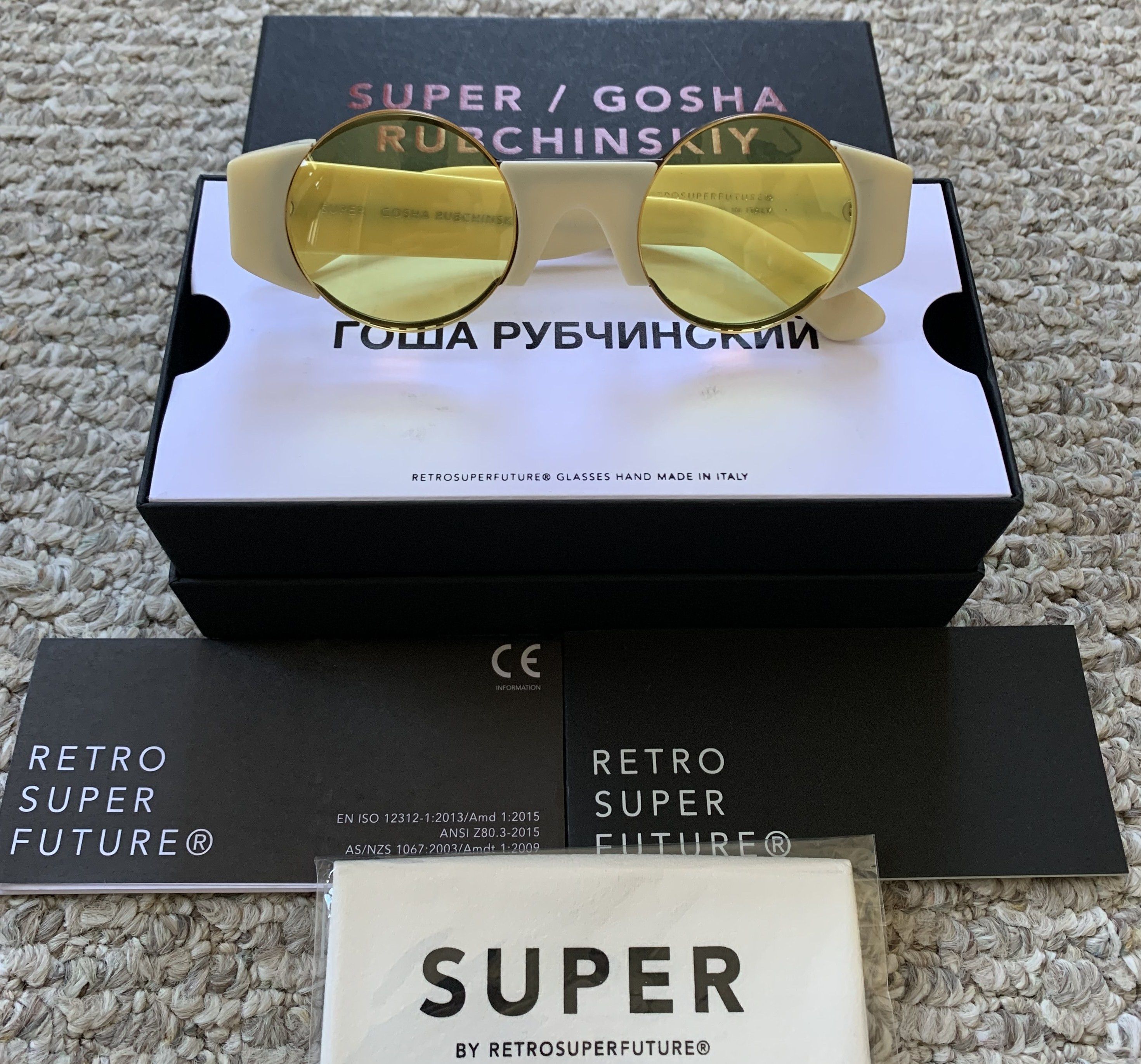 GOSHA RUBCHINSKIY × SUPER BY RETRO SUPER / GOSHA RUBCHINSKIY I Yellow