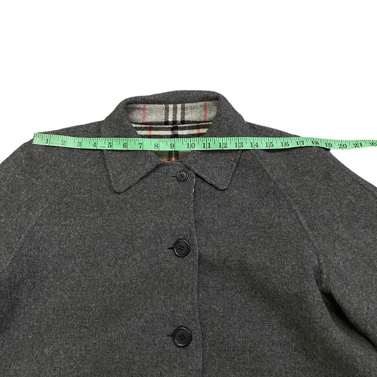 Burberry Prorsum Vintage Burberrys Reversible Wool Button Jacket Size M / US 6-8 / IT 42-44 - 17 Thumbnail