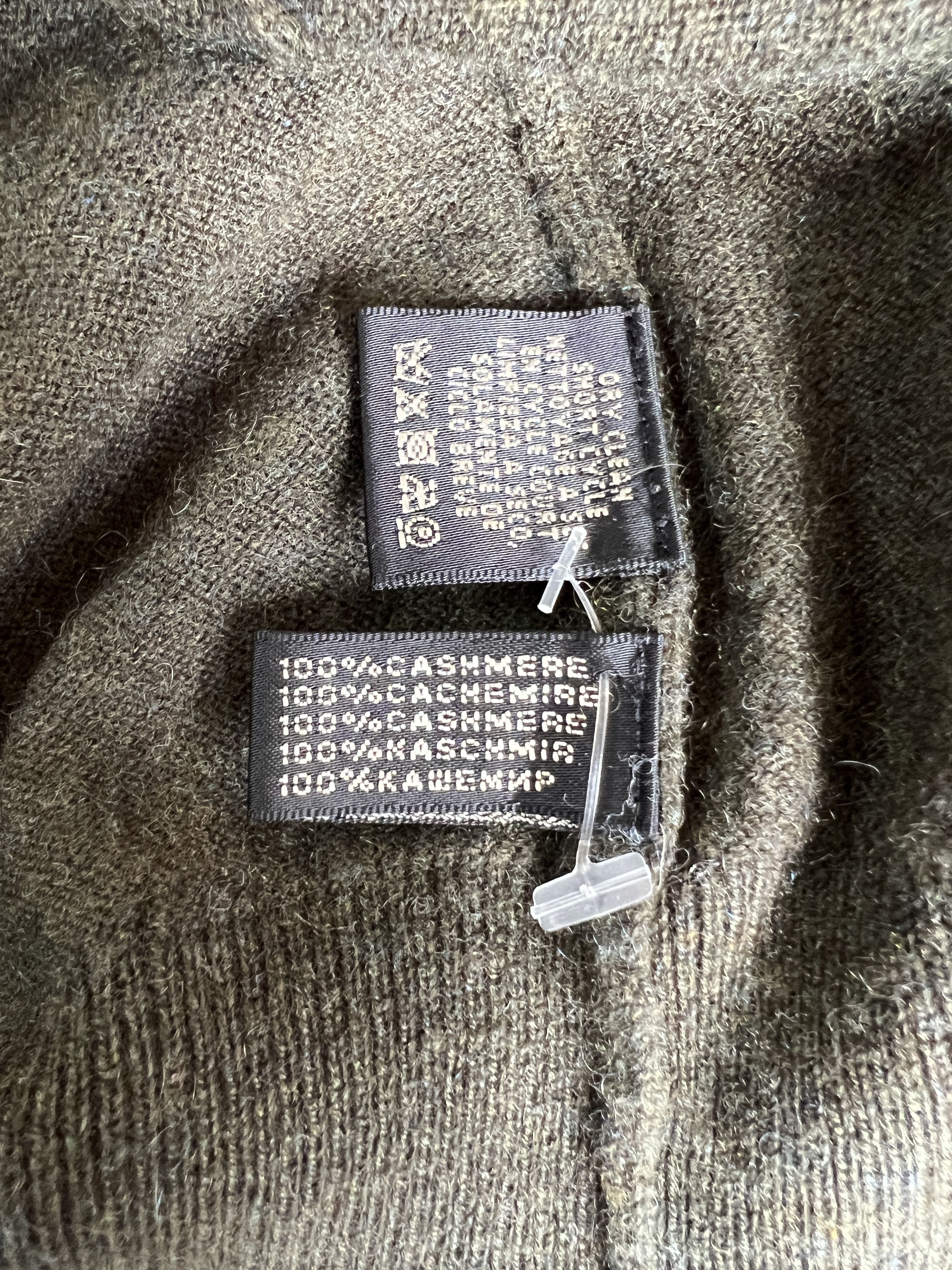 Ralph Lauren Black Label Ralph Lauren Black Label Sweater Mens Khaki 100% Cashmere Size US M / EU 48-50 / 2 - 4 Thumbnail