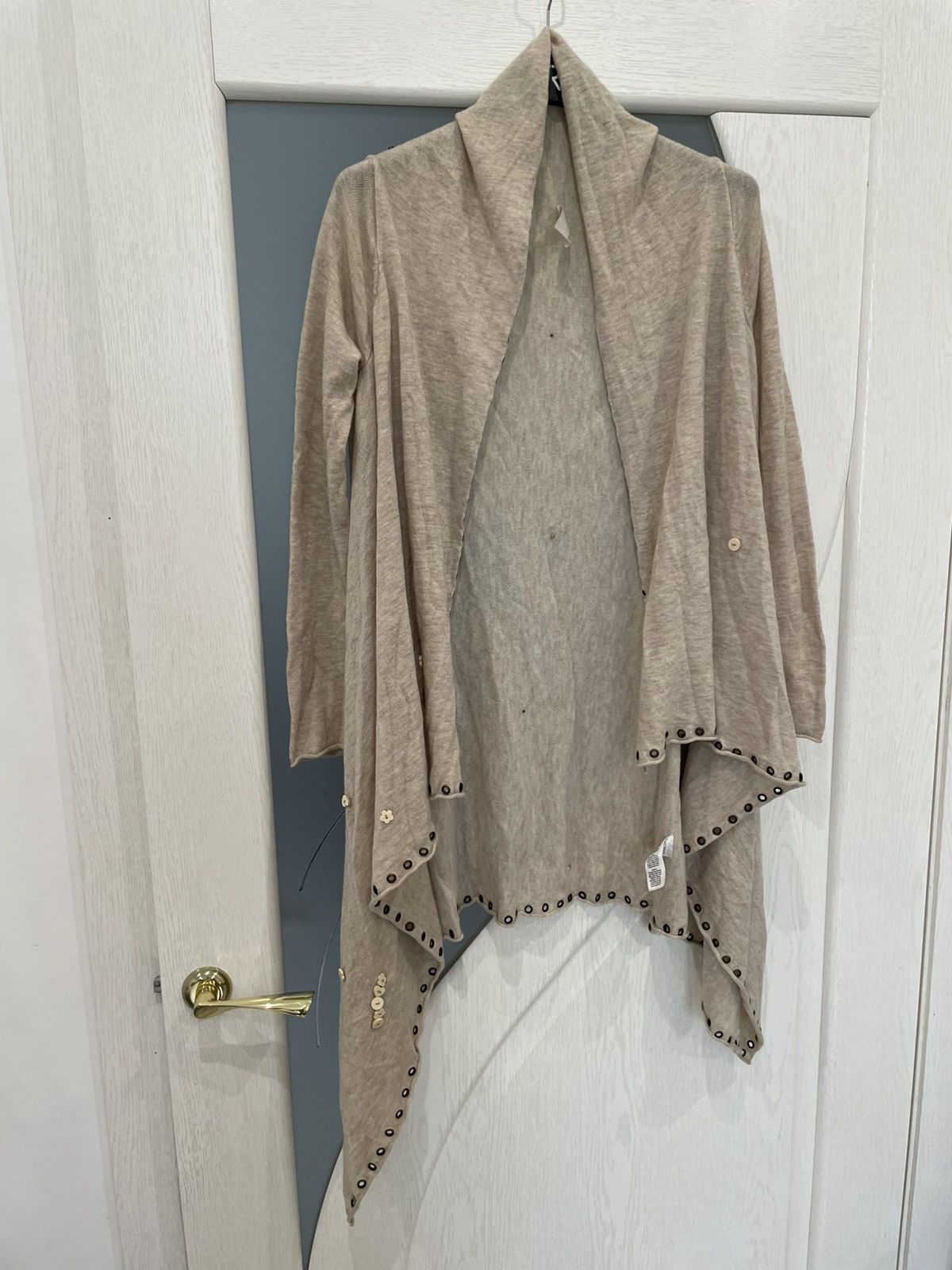 Zadig & Voltaire Zadig Voltaire Wool Blend Oversized Cardigan Open Front Size ONE SIZE - 1 Thumbnail