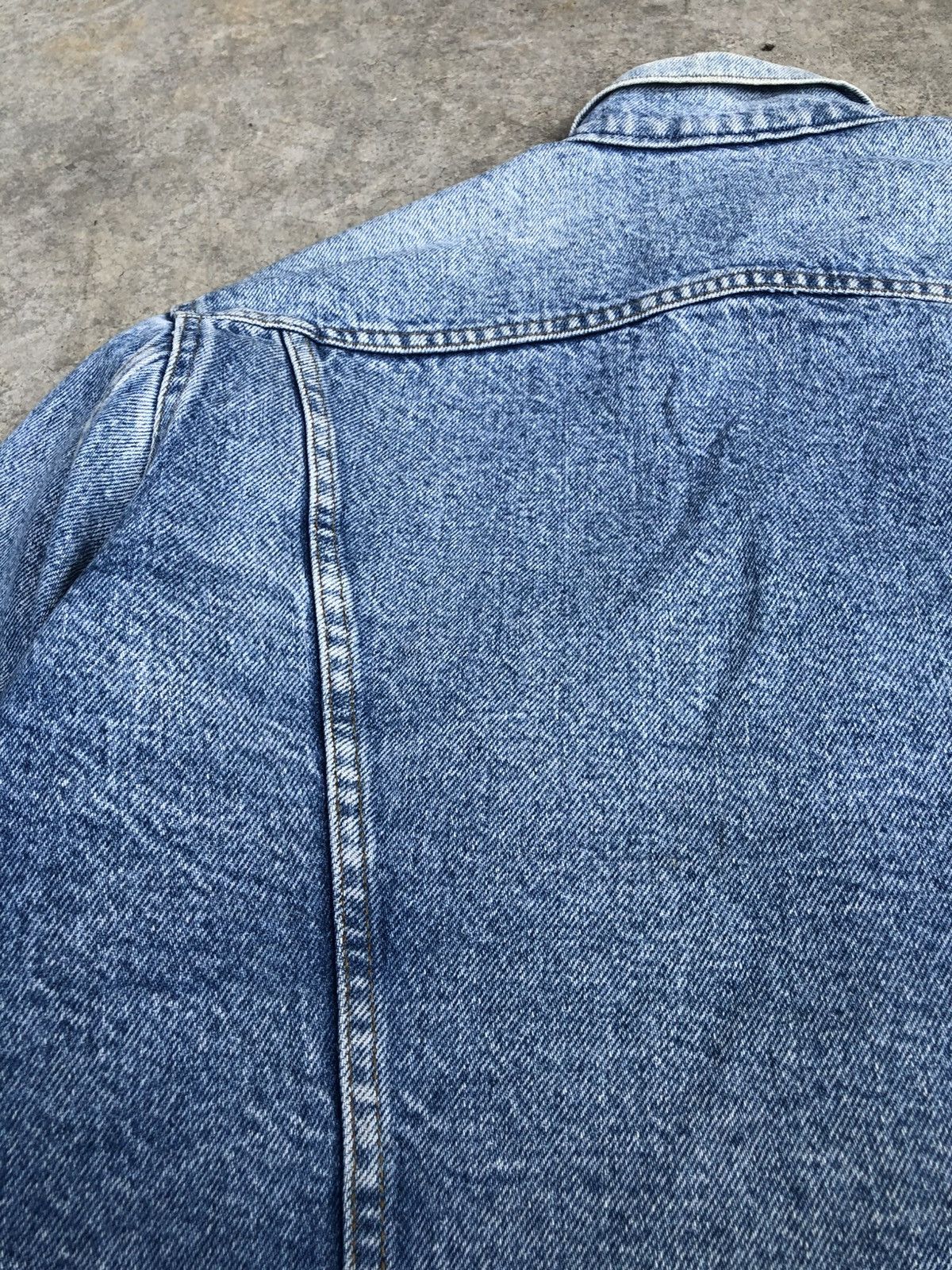 Levi's Vintage 80s 70s Levi’s Blanket Lined Denim Jacket Distressed Size US L / EU 52-54 / 3 - 18 Thumbnail