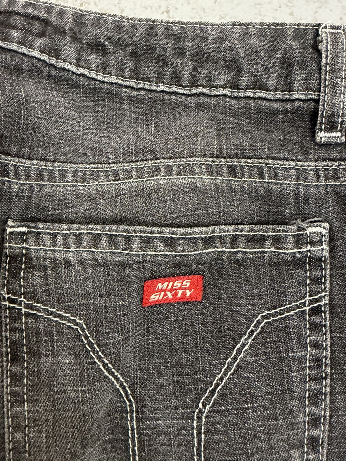 Miss Sixty Miss Sixty Flared Low Rise Jeans Size 29" - 16 Thumbnail