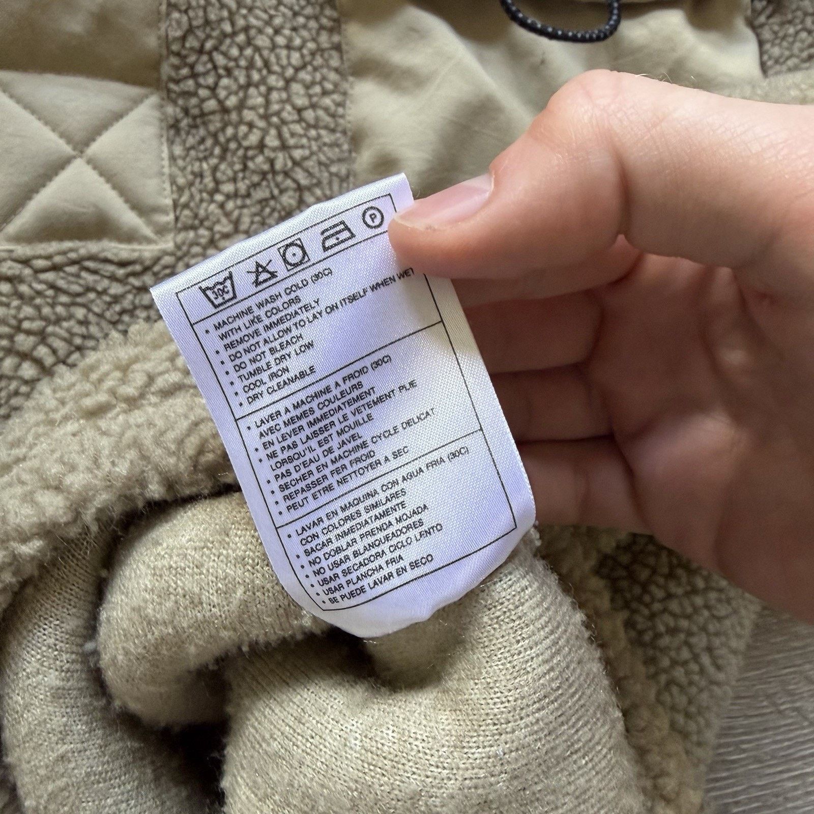 Nike ACG Vintage 90s Nike ACG Deep Pile Sherpa Fleece XL Gorpcore Size US XL / EU 56 / 4 - 7 Thumbnail