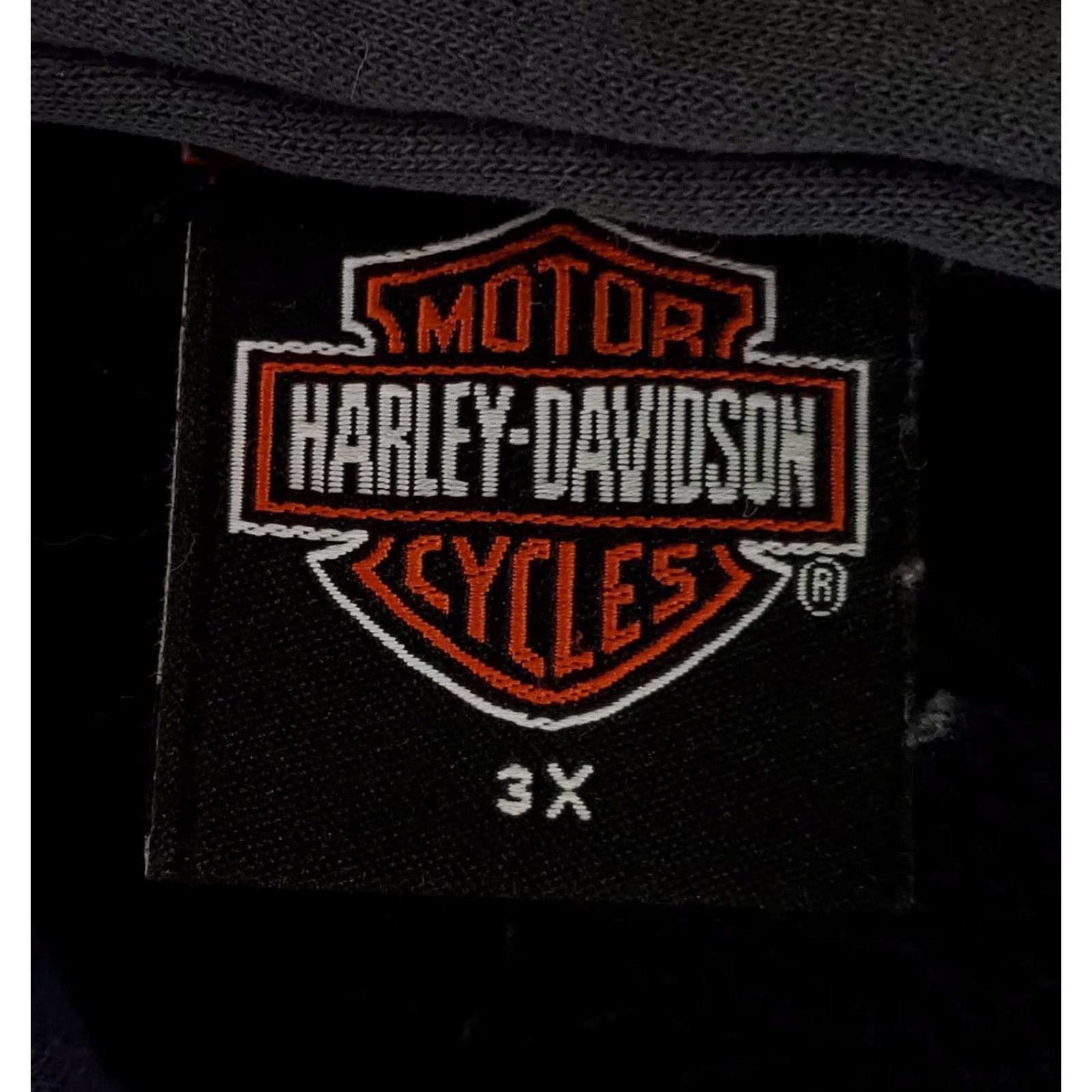 Harley Davidson Harley-Davidson VTG Y2K Hoodie Skull Kansas City Black Holoubek Mens 3XL Size US XXL / EU 58 / 5 - 6 Thumbnail