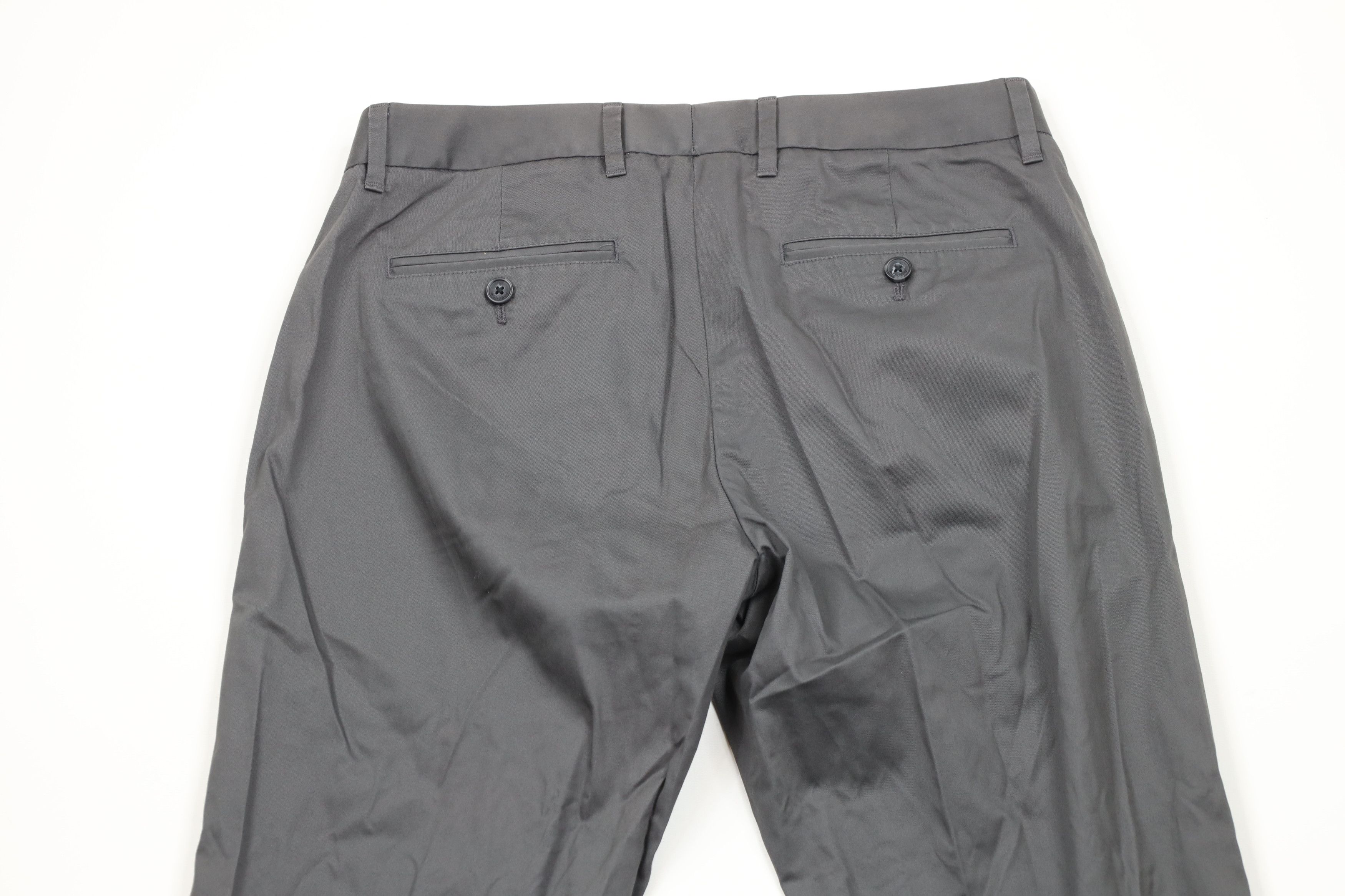 Bonobos × Vintage Bonobos Faded Slim Fit Friday Straight Leg Chino Pants Gray Size US 30 / EU 46 - 11 Thumbnail