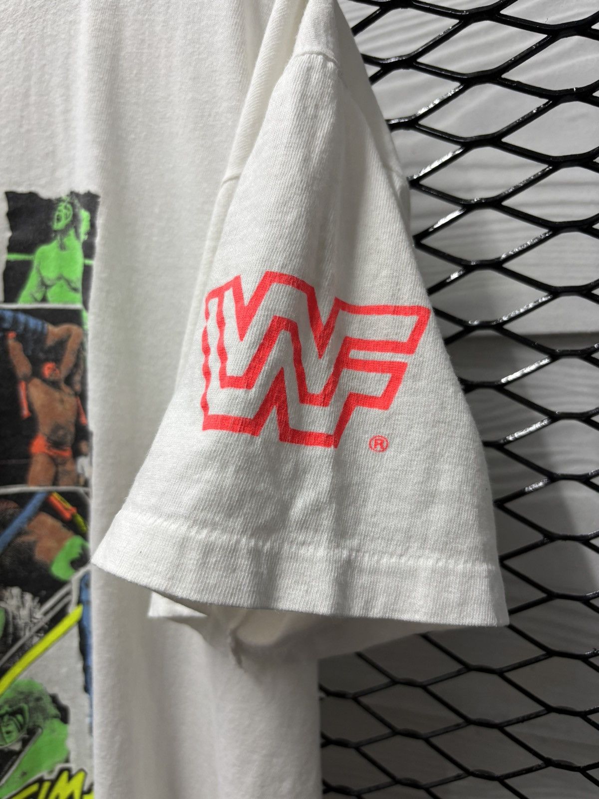 Vintage × WWF Ultimate Warrior 1991 vintage tee Size US L / EU 52-54 / 3 - 6 Thumbnail