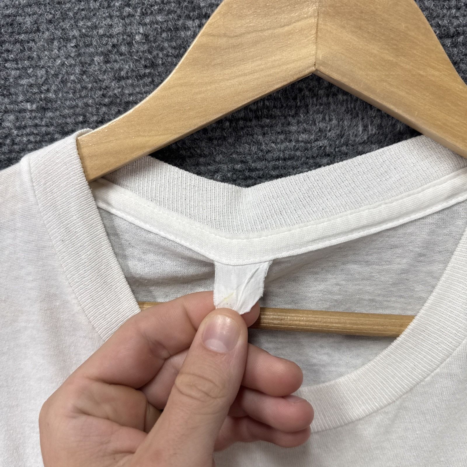 Vintage Keith Haring Shirt Medium White 80s Dance Or Die