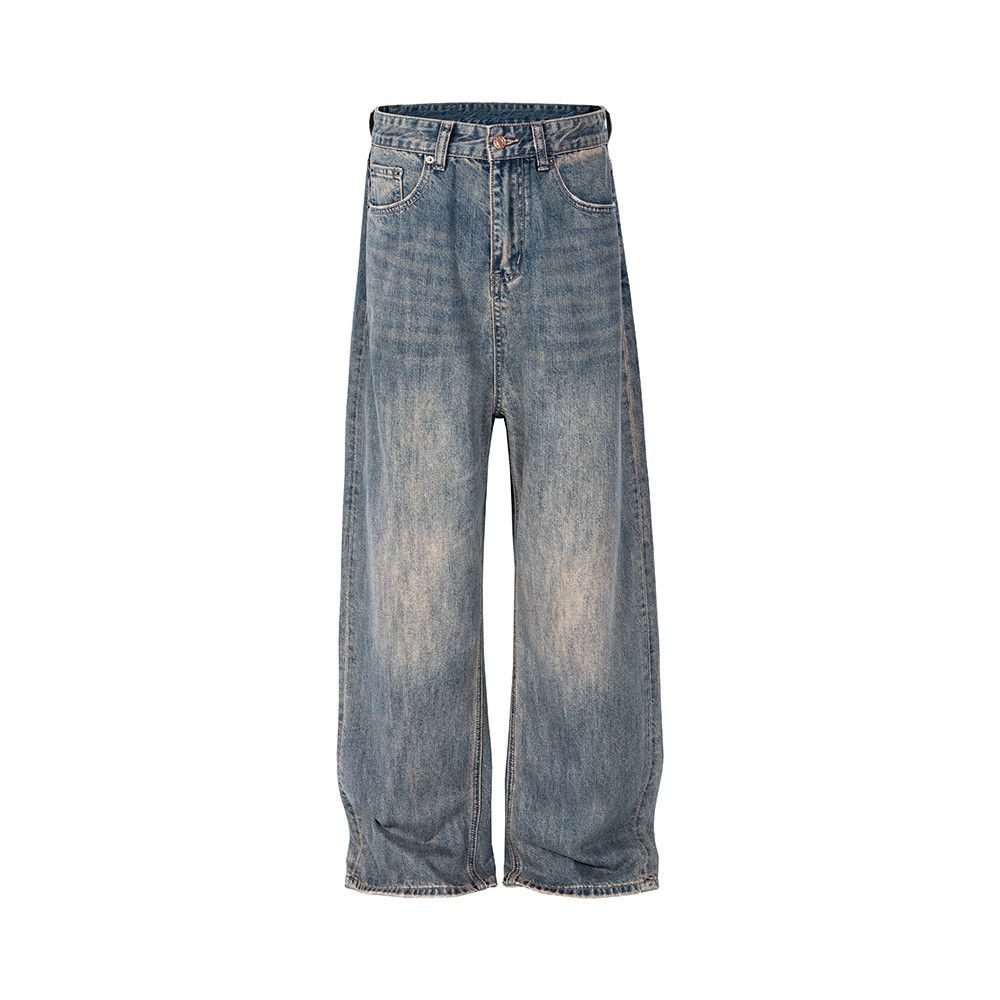Japanese Brand × Jean Y2k Street Washed Blue Baggy Jeans Size US 30 / EU 46 - 3 Thumbnail