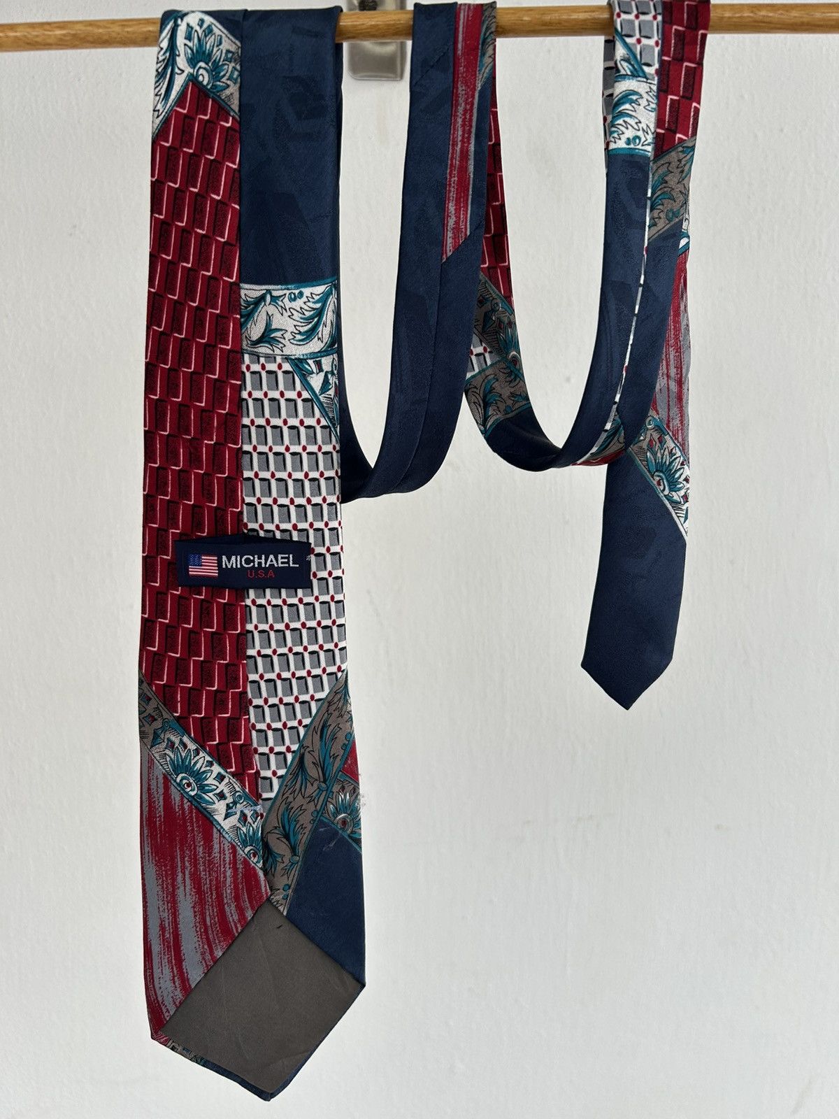 Other Michael USA Vintage Tie Size ONE SIZE - 2 Thumbnail
