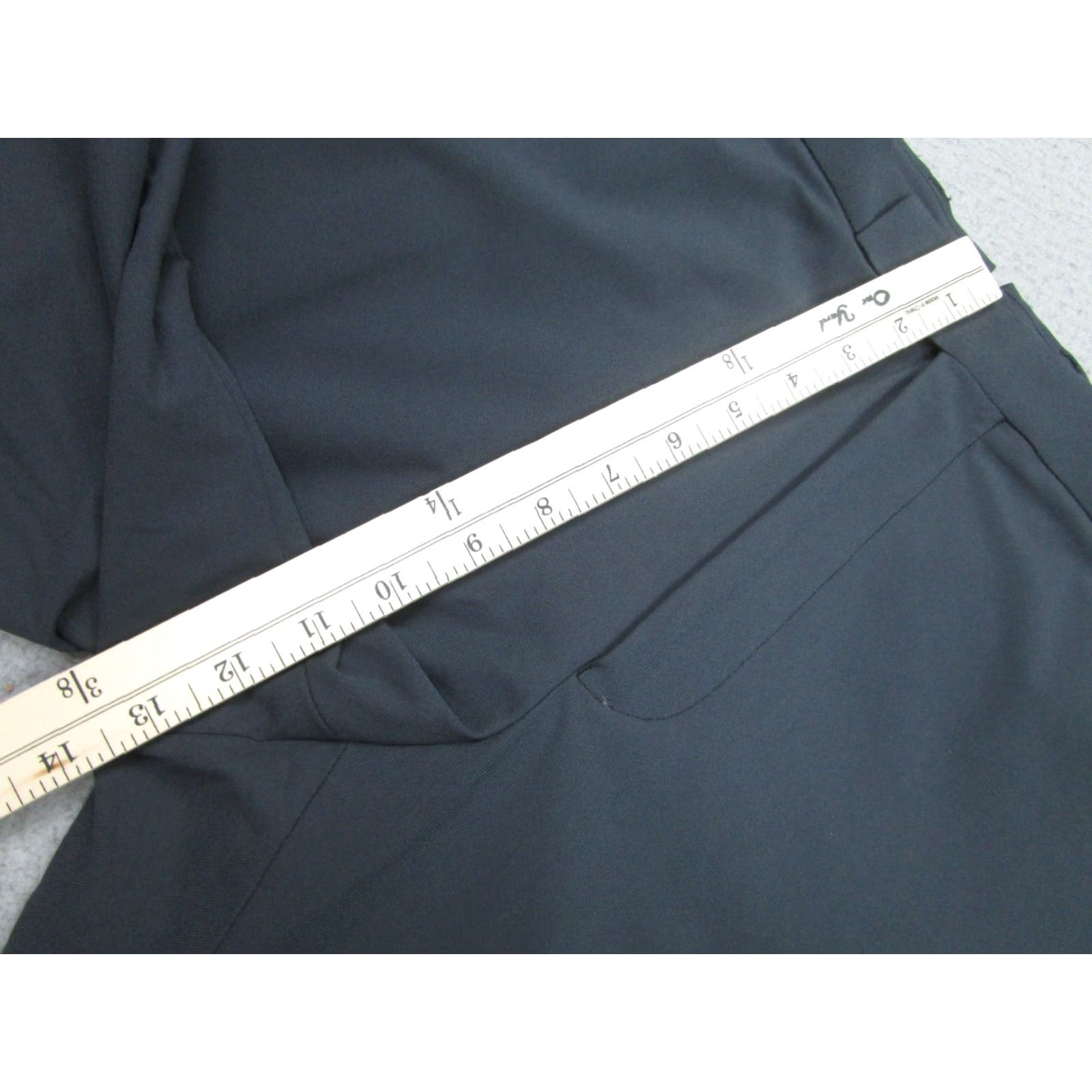 Vintage Sene Pants Mens 42x30 Gray Soho Flex Tech Stretch Performance Dress Slacks Size US 42 / EU 58 - 5 Thumbnail