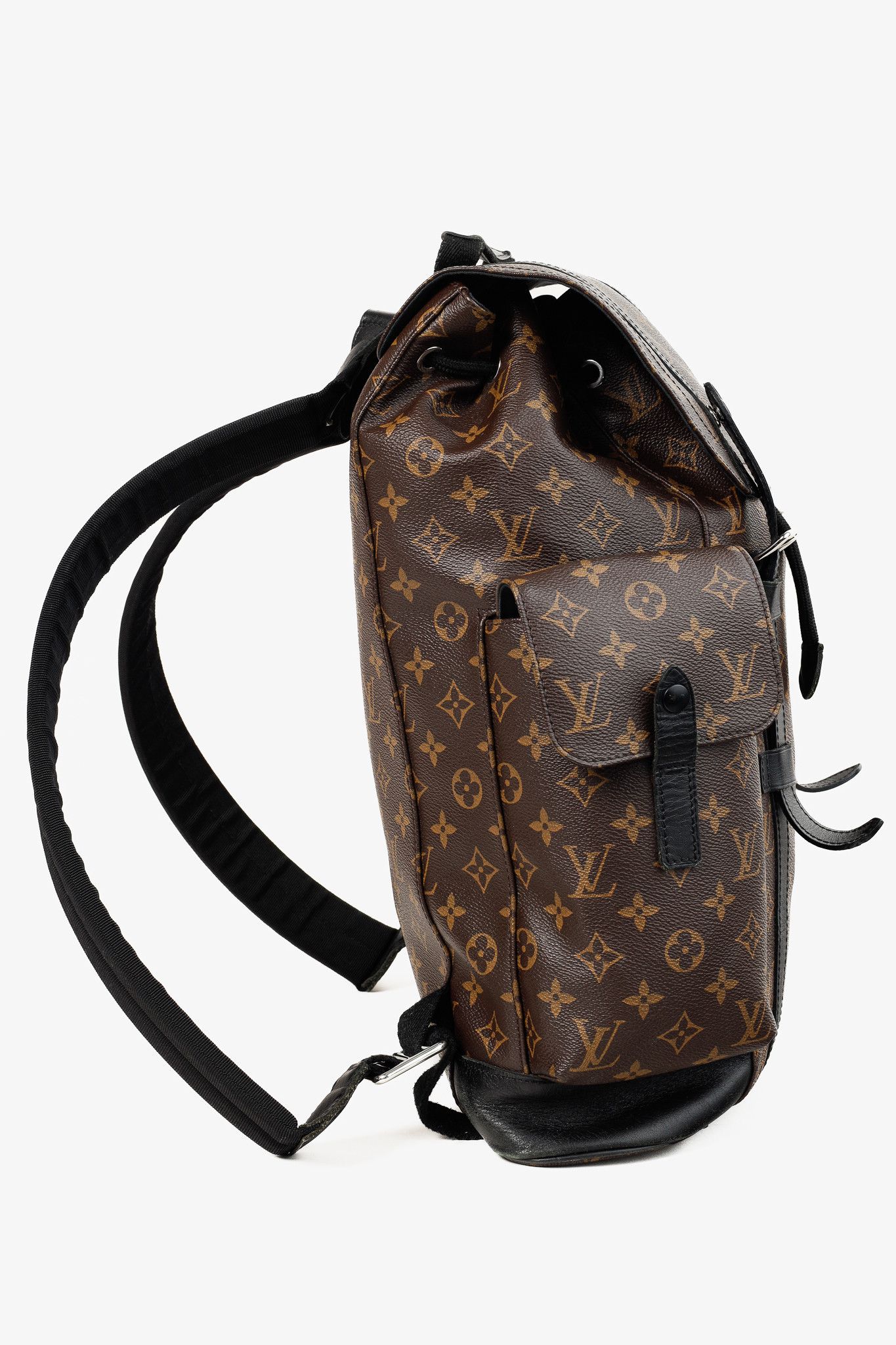 Louis Vuitton Louis Vuitton Christopher MM Macassar Monogram Backpack Size ONE SIZE - 3 Thumbnail
