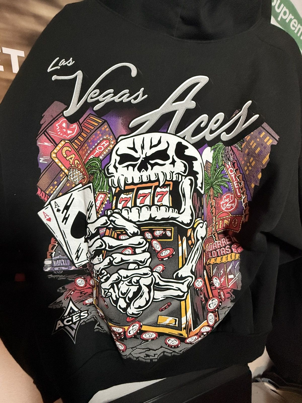 Warren Lotas Warren Lotas Las vegas Aces slot machine jacket Size US L / EU 52-54 / 3 - 10 Thumbnail