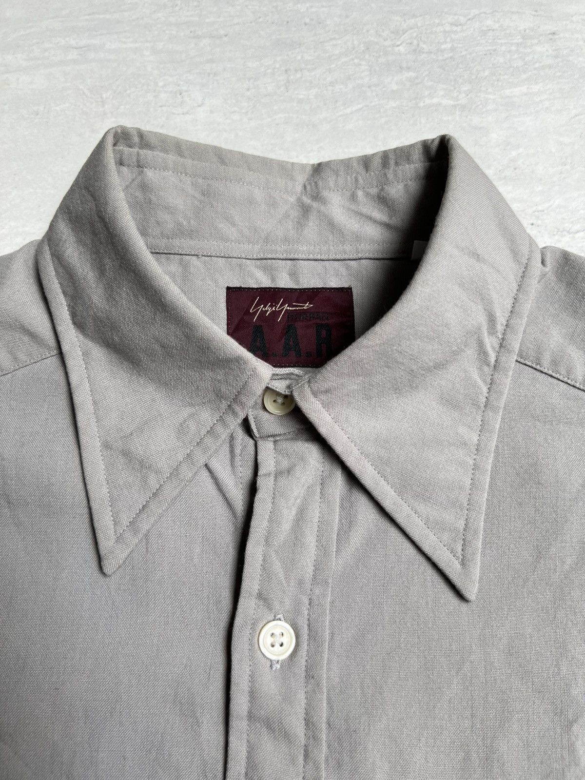 Yohji Yamamoto A.A.R Yohji Yamamoto Durban Grey Shirt Size US M / EU 48-50 / 2 - 5 Thumbnail