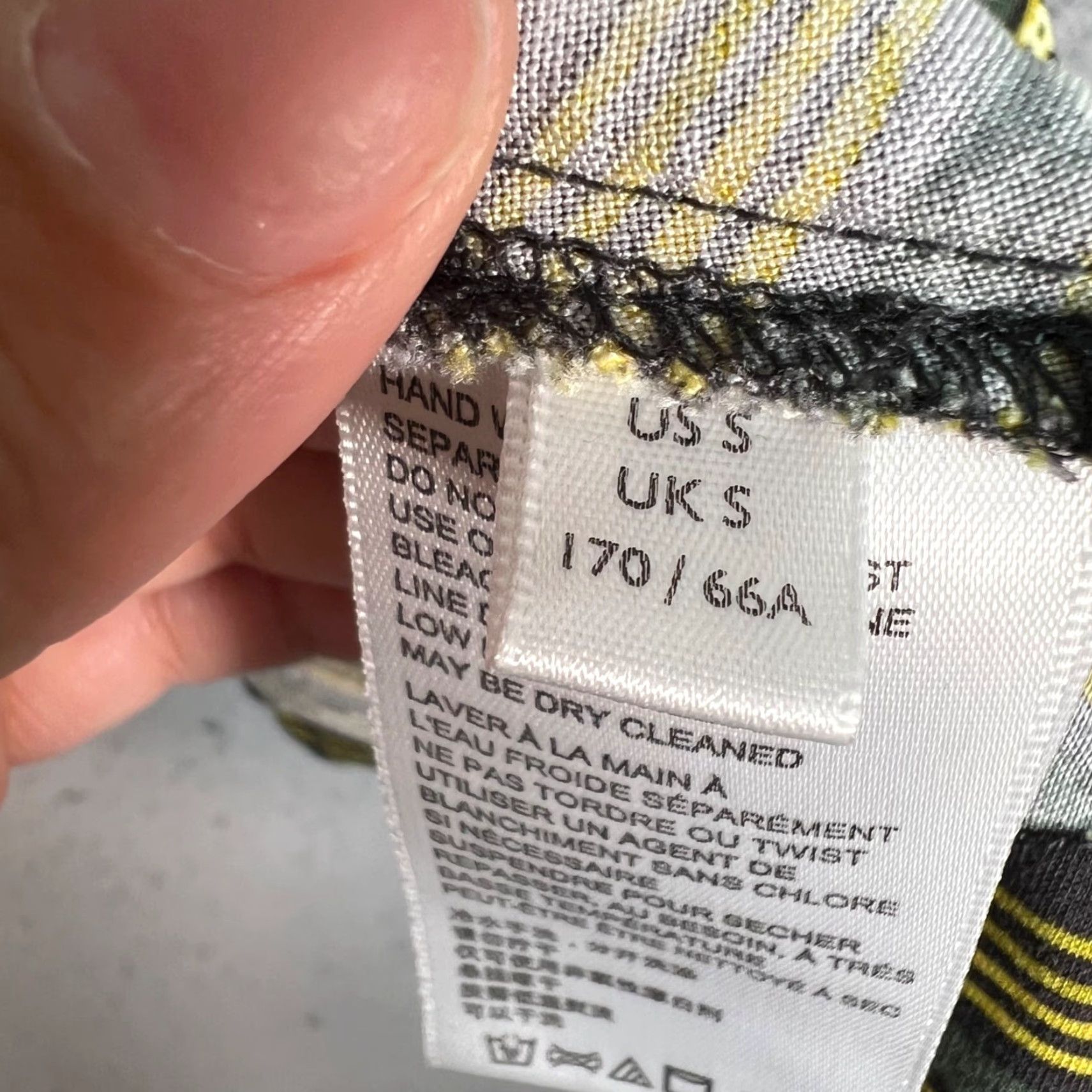 Urban Outfitters VINTAGE Urban Outfitters Womens Small Pleated Skirt Black & Yellow Floral Plaid Viscose Size 28" / US 6 / IT 42 - 4 Thumbnail