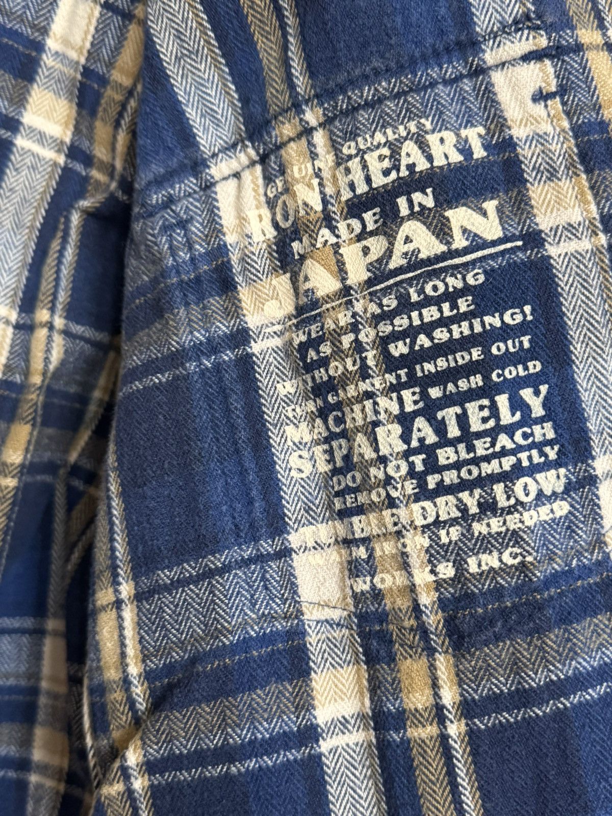 Iron Heart Flannel Size US S / EU 44-46 / 1 - 4 Thumbnail