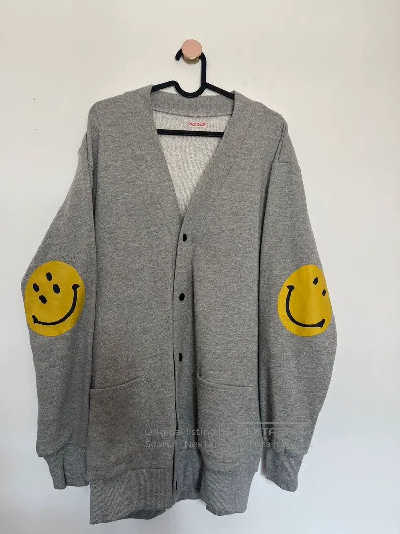Kapital KAPITAL Smiley face cardigan sweater Size US S / EU 44-46 / 1 - 1 Thumbnail