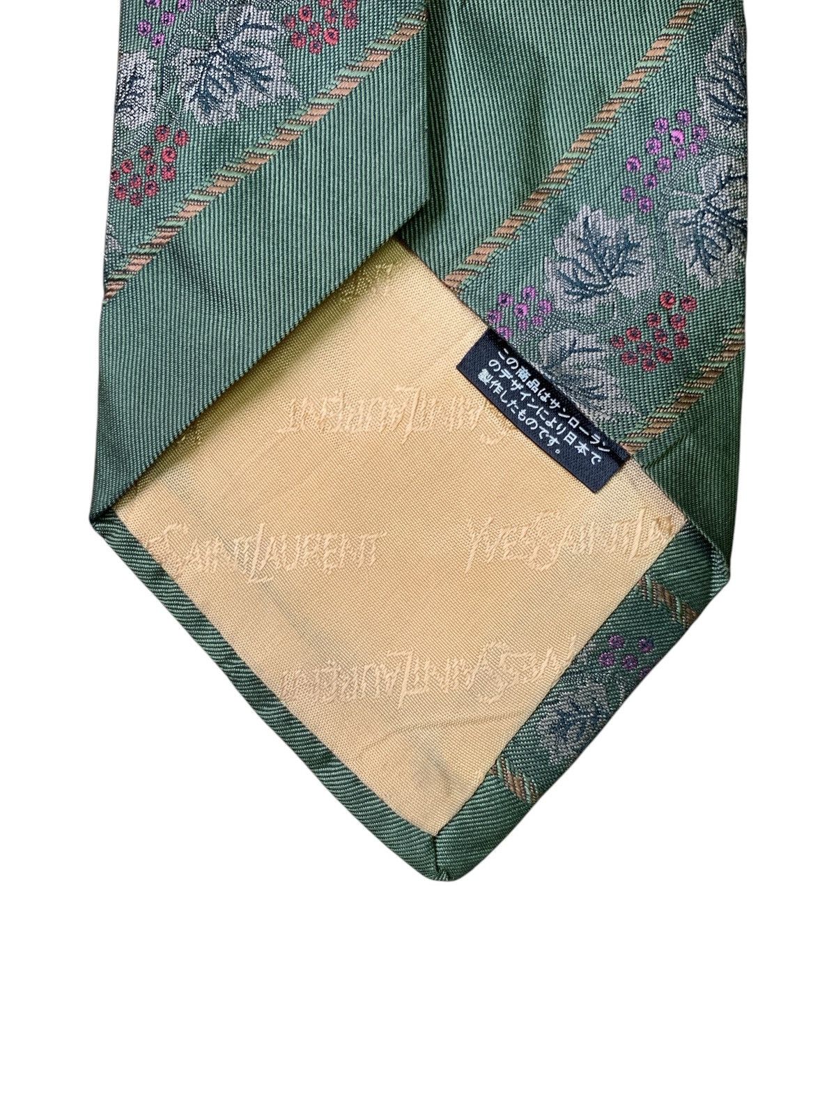 Designer × Vintage × Yves Saint Laurent Rare Design Vintage Yves Saint Laurent Ties Size ONE SIZE - 7 Thumbnail