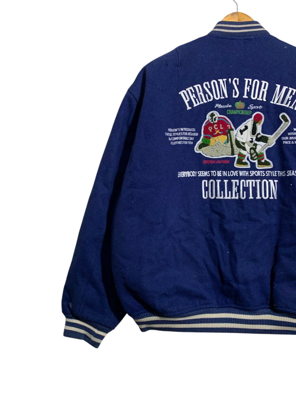 PERSON'S 🔥PERSON’S WOOL VARSITY JACKETS Size US L / EU 52-54 / 3 - 2 Thumbnail