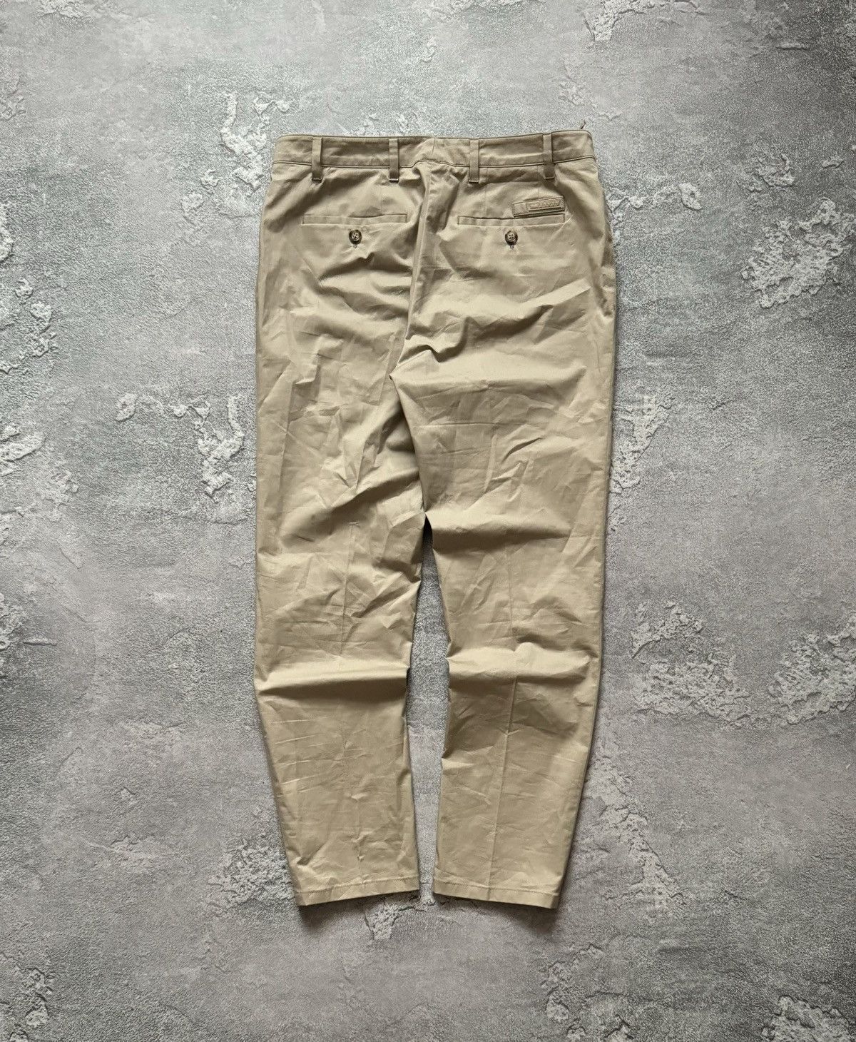 Designer × Prada Prada M Wmns beige chino pant trouser Jean casual Size 26" / US 2 / IT 38 - 4 Thumbnail