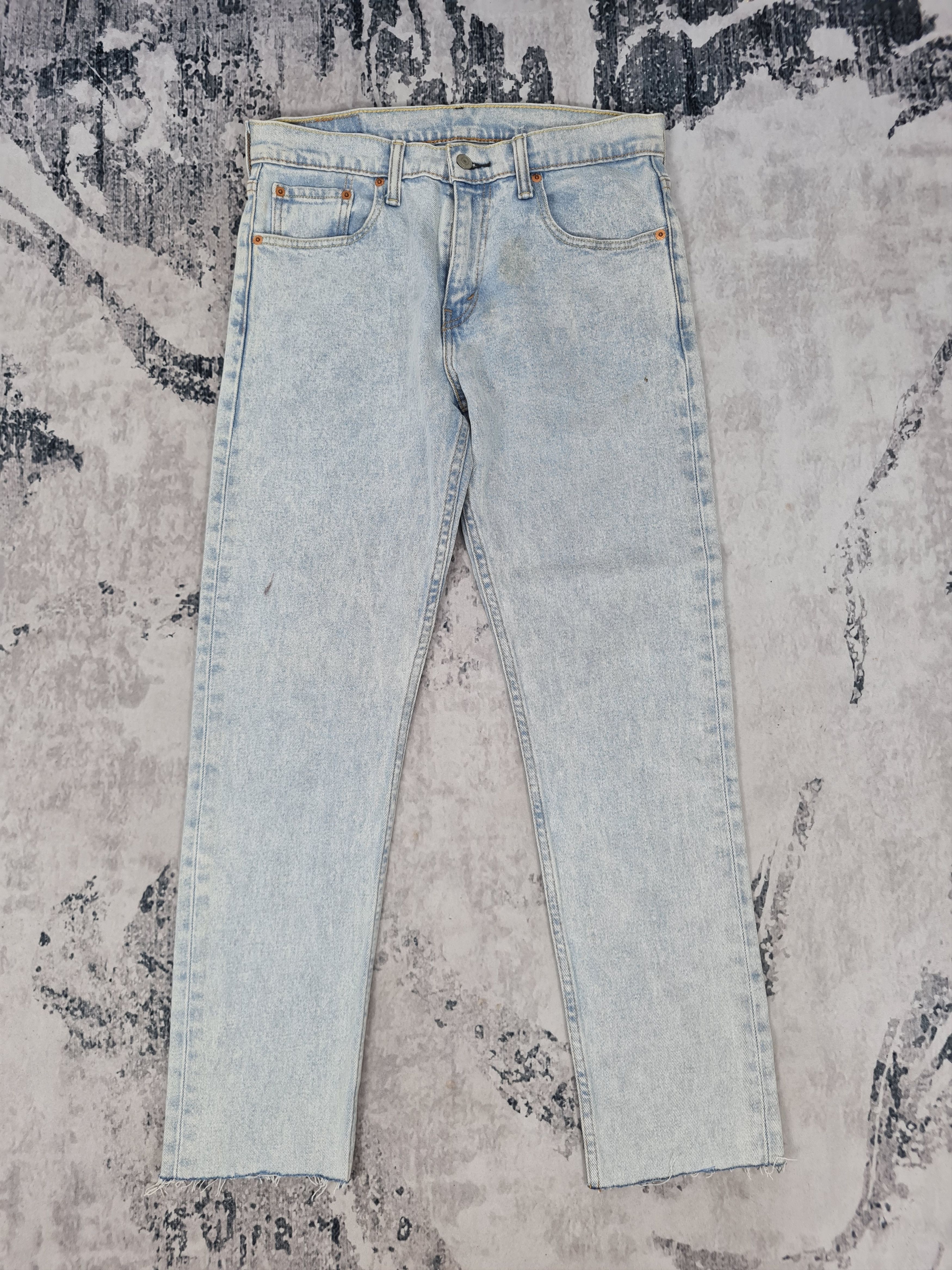 Levi's LEVIS 512 Faded Cropped Slim Fit Jeans L0353 Size 31X28.5 Size US 31 - 2 Thumbnail