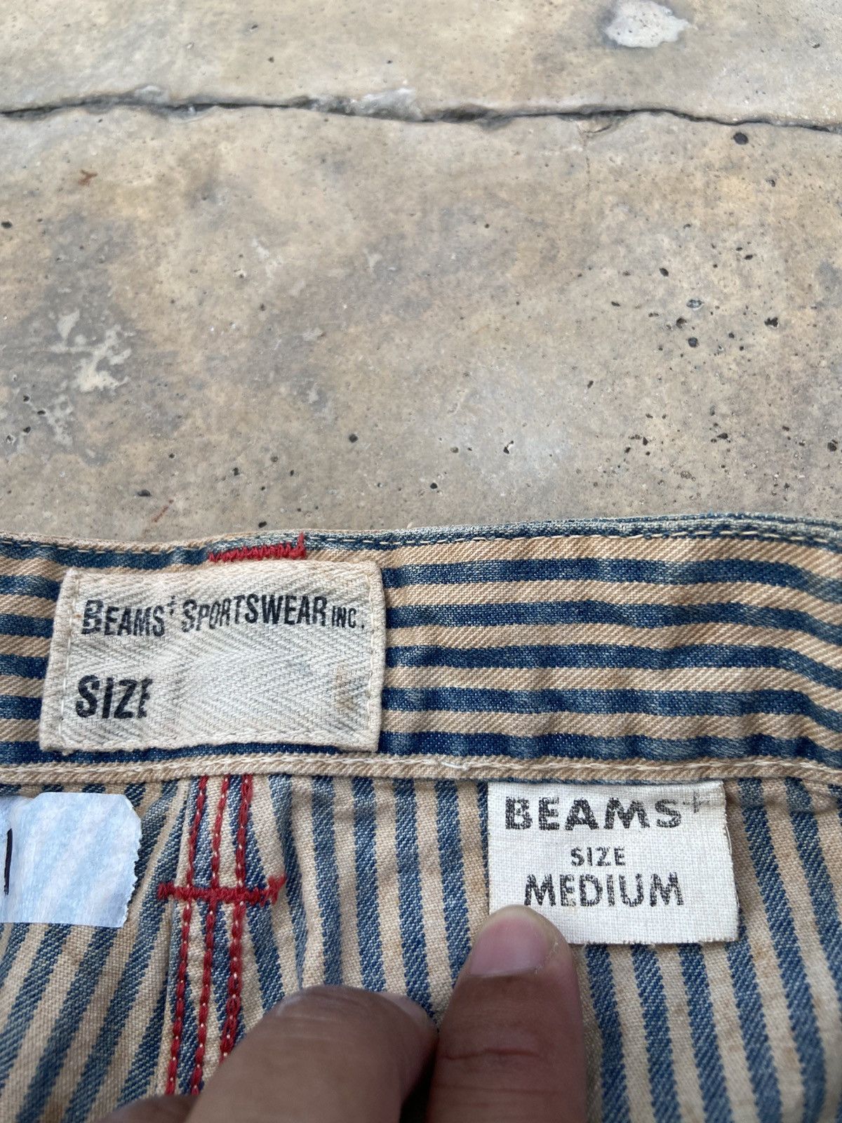 Beams Plus Vintage Look Distressed Beams Plus Hickory Pant Size US 30 / EU 46 - 5 Thumbnail