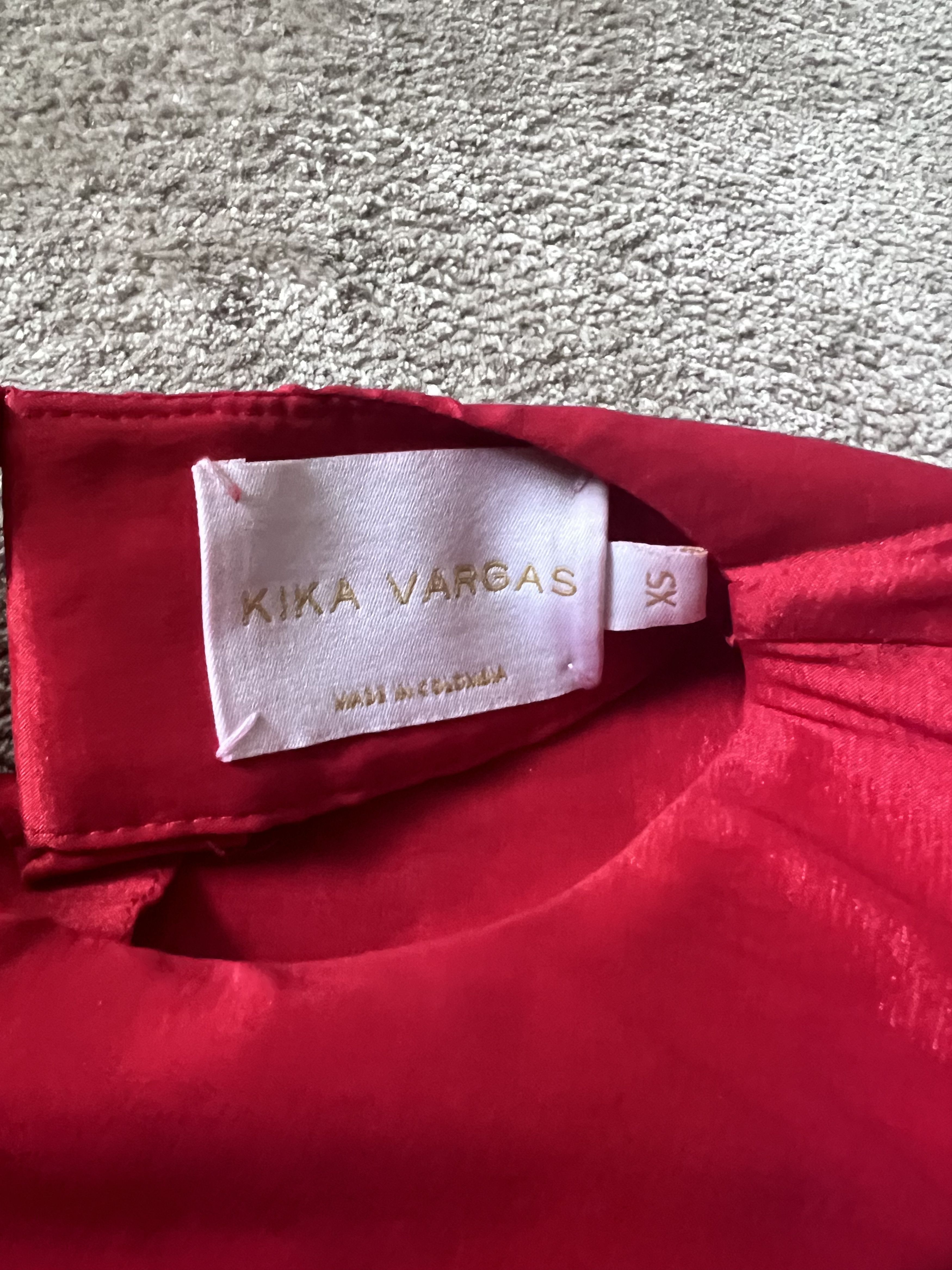 Other Kika Vargas Silk Mini Dress Size XS / US 0-2 / IT 36-38 - 6 Thumbnail