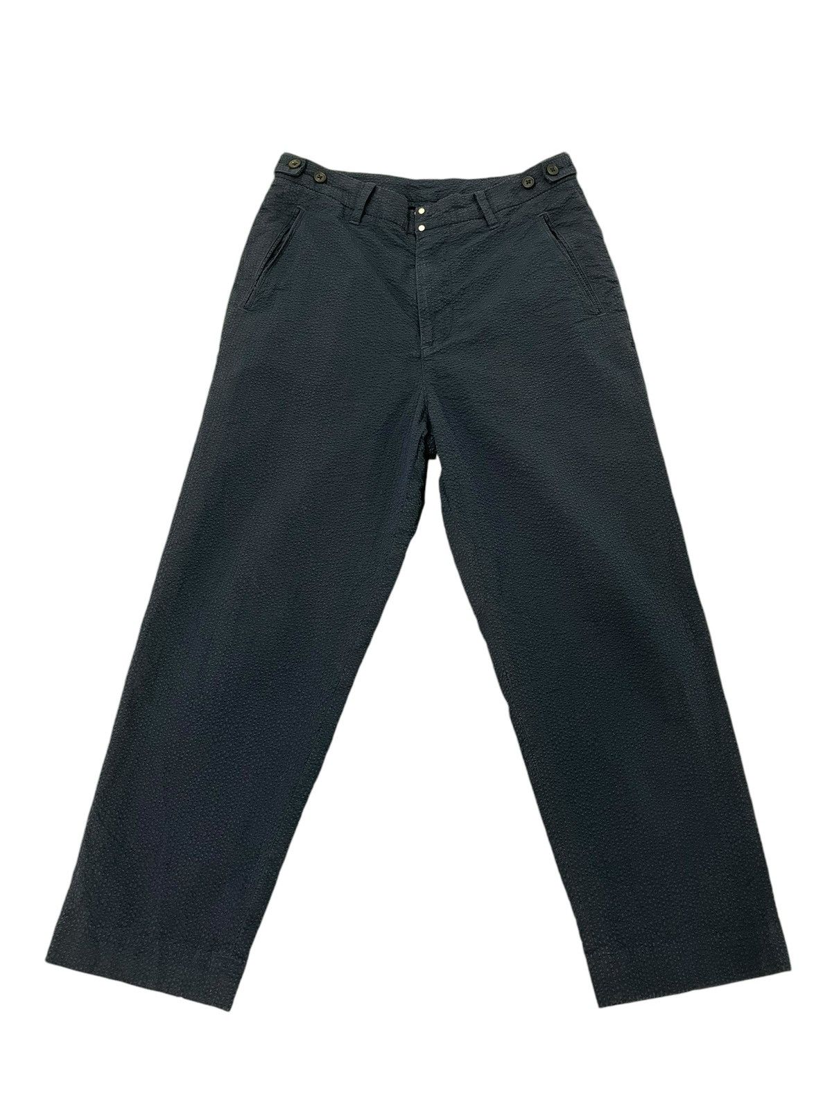 Umit Benan Tapered Crop Pant Oniki Umit Benan Tissue Pattern Thin 8🟦8 Size US 31 - 1 Thumbnail
