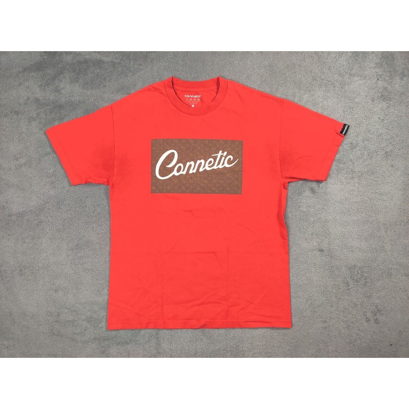 Other Connetic Shirt Adult Mens Large Red Box Logo Spell Out Size US L / EU 52-54 / 3 - 1 Thumbnail