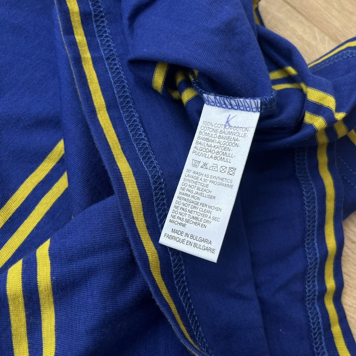 Paul Smith Paul Smith Smile Logo Striped Tee Size US S / EU 44-46 / 1 - 5 Thumbnail
